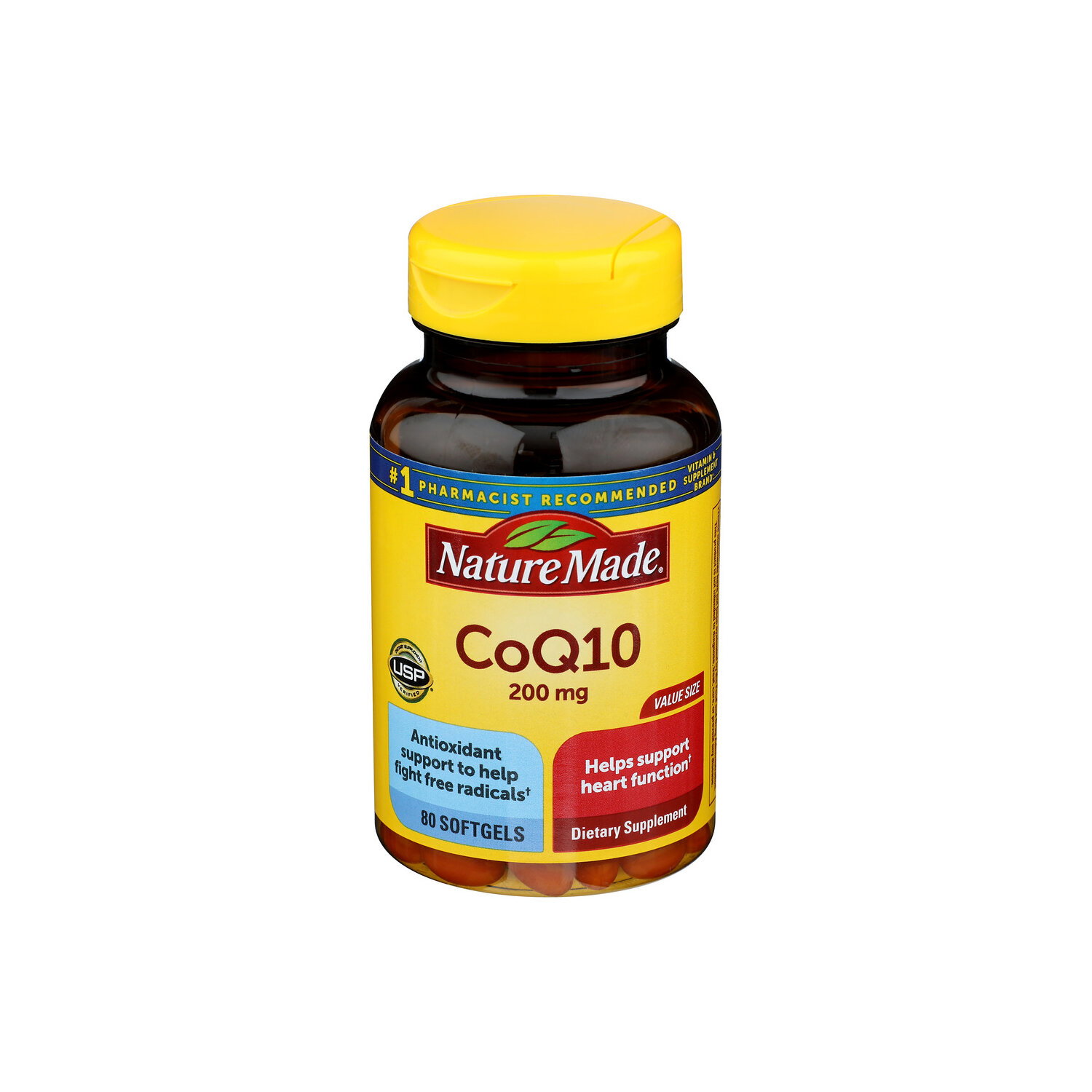 Nature Made COQ10 Dietary Supplement - 80 Count Image 1 of 2