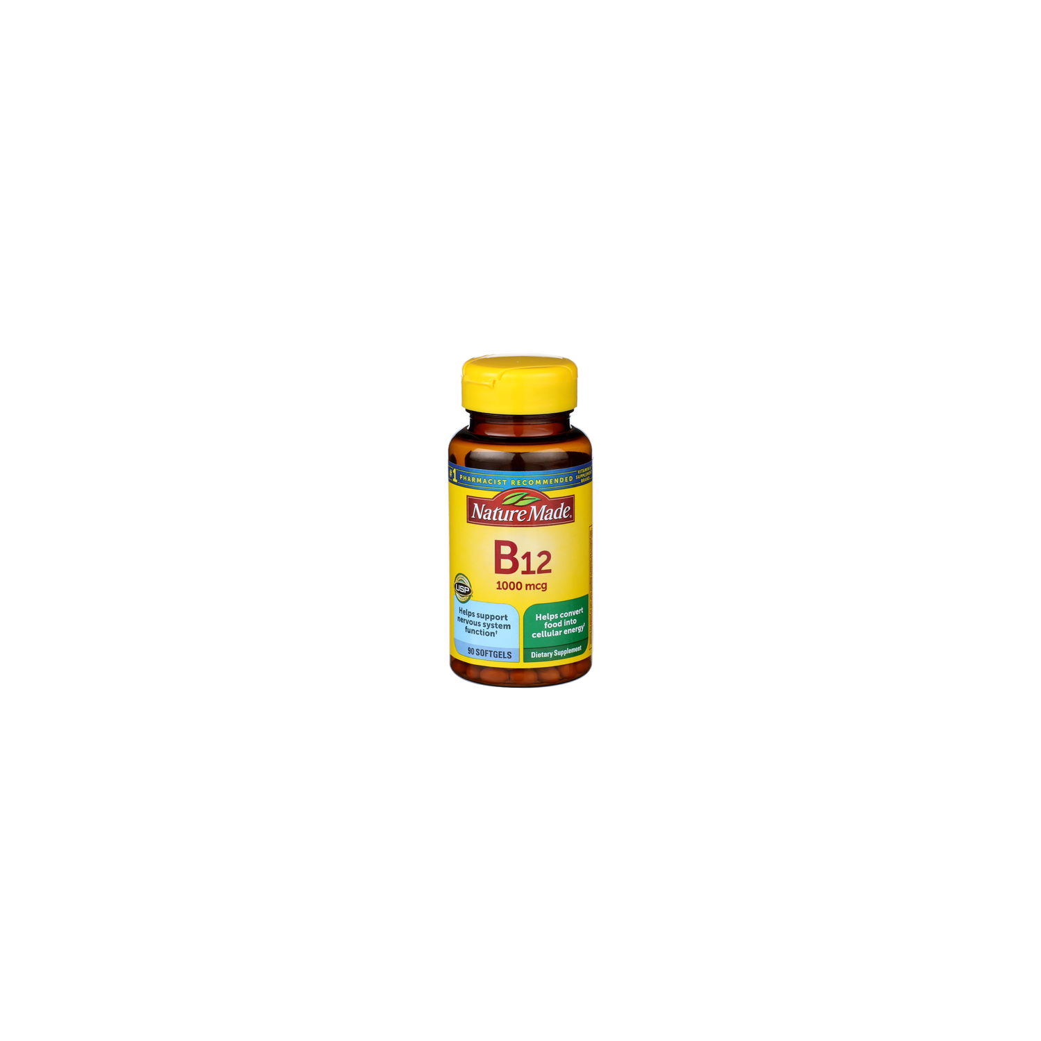 Nature Made B12 1000 Mcg - 90 Count Image 1 of 2