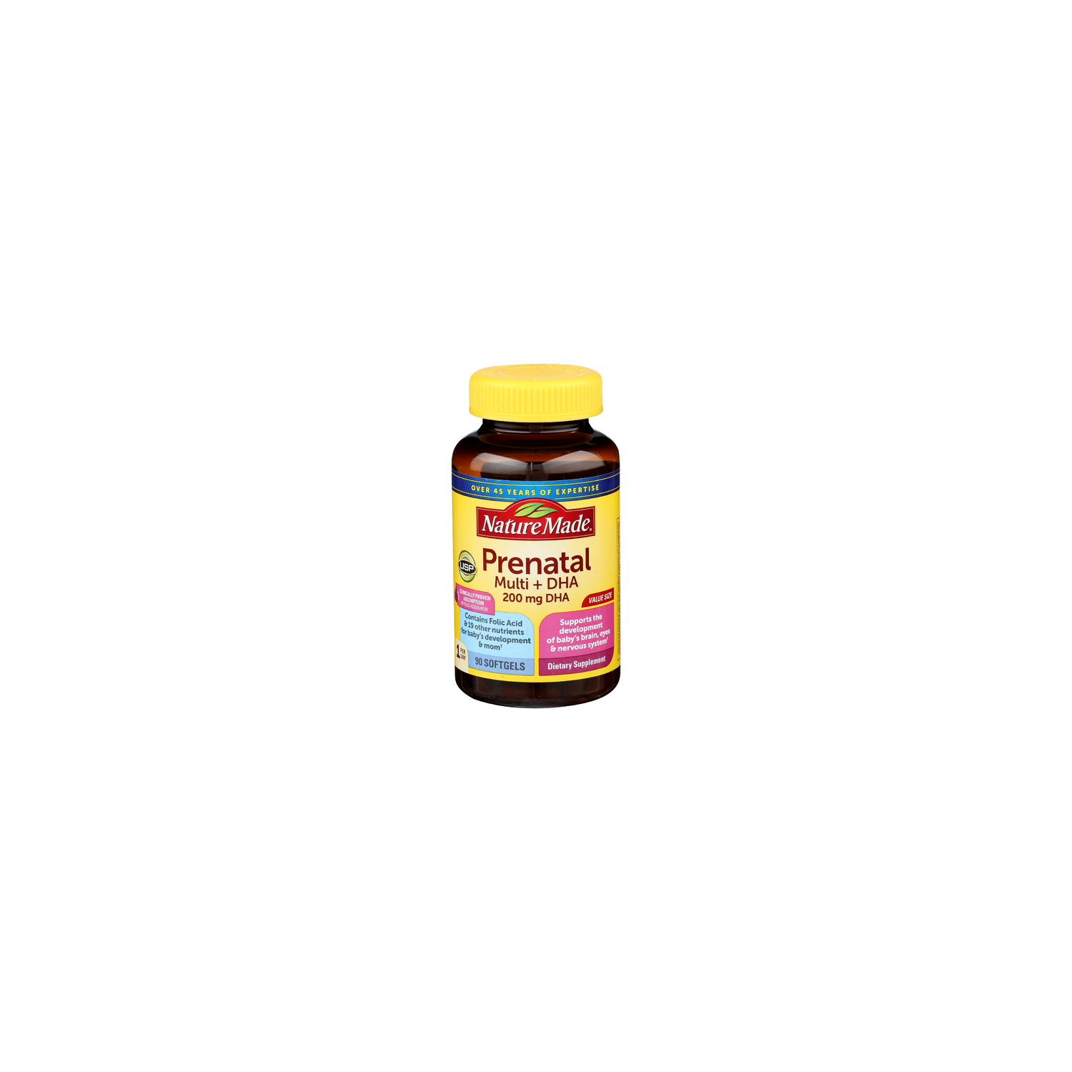 Nature Made Prenatal Multi + Dha - 90 Count Image 1 of 4