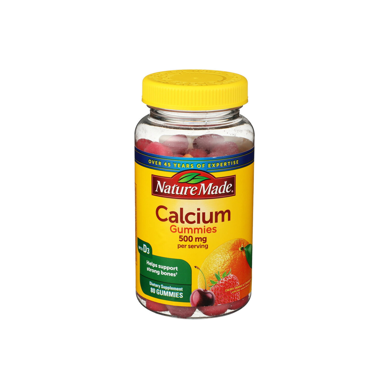 Nature Made Calcium Adult Gummies - 80 Count Image 1 of 2