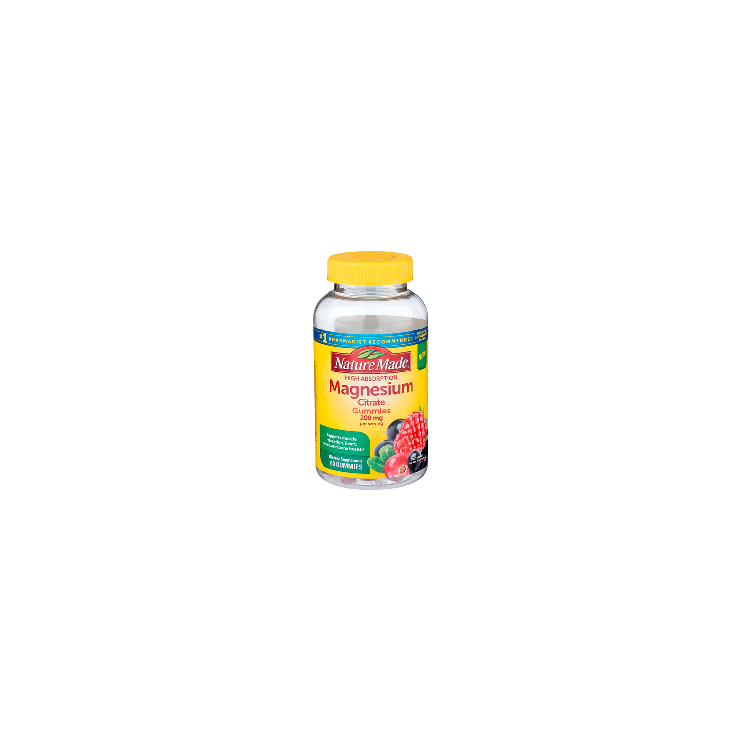 Nature Made Mixed Berry Gummies Magnesium Citrate - 60 Count Image 1 of 4