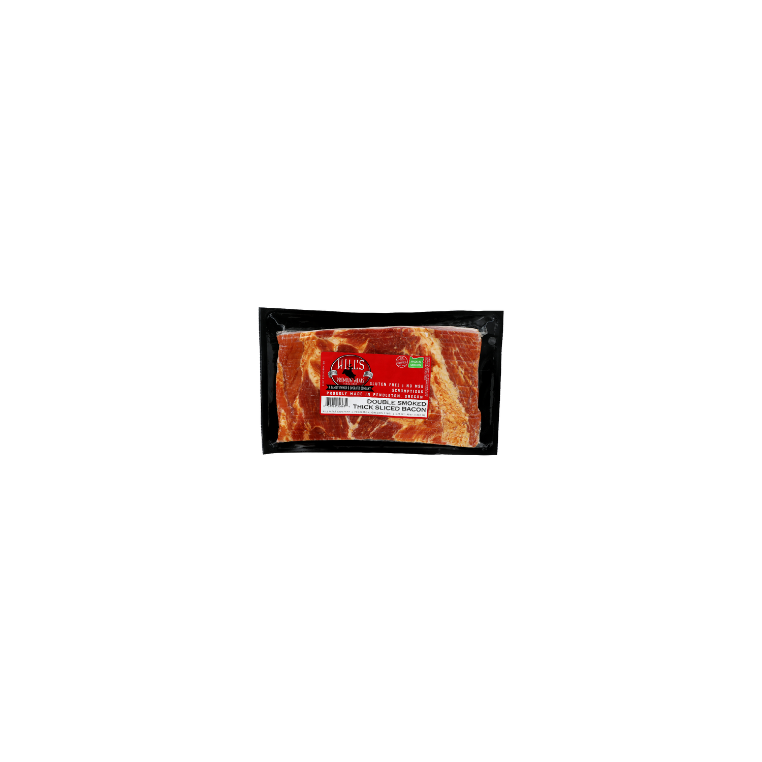 Hill's Premium Meats Double Smoked Thick Sliced Bacon - 48 Ounce Image 1 of 4