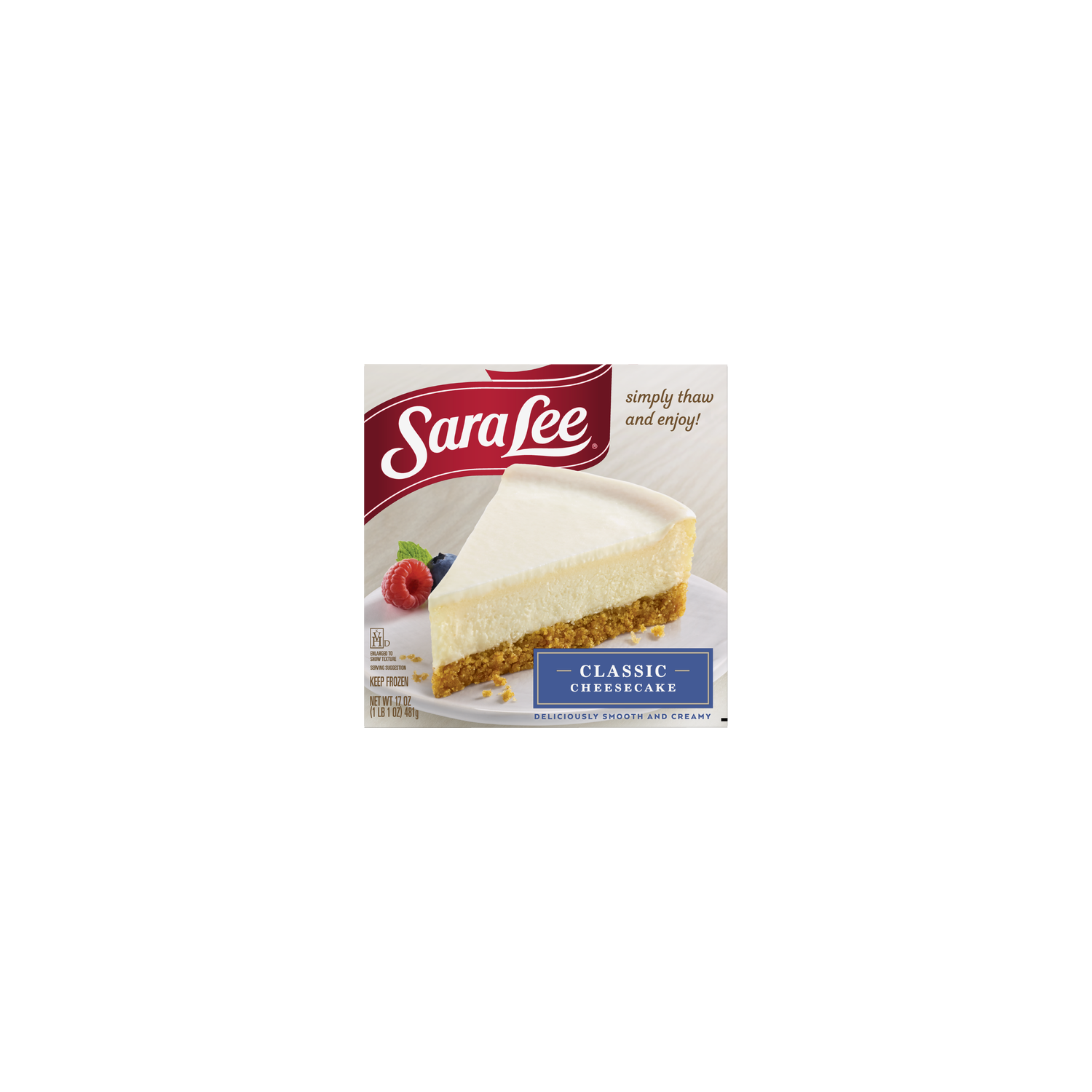 Sara Lee Classic Style Cheesecake - 17 Ounce - Super 1 Foods