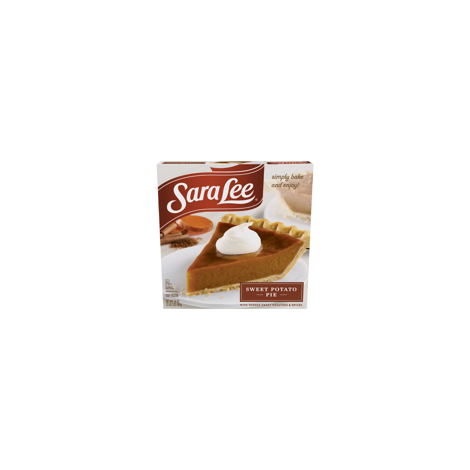 Sara Lee Unbaked Sweet Potato Pie - 2.13 Pound
