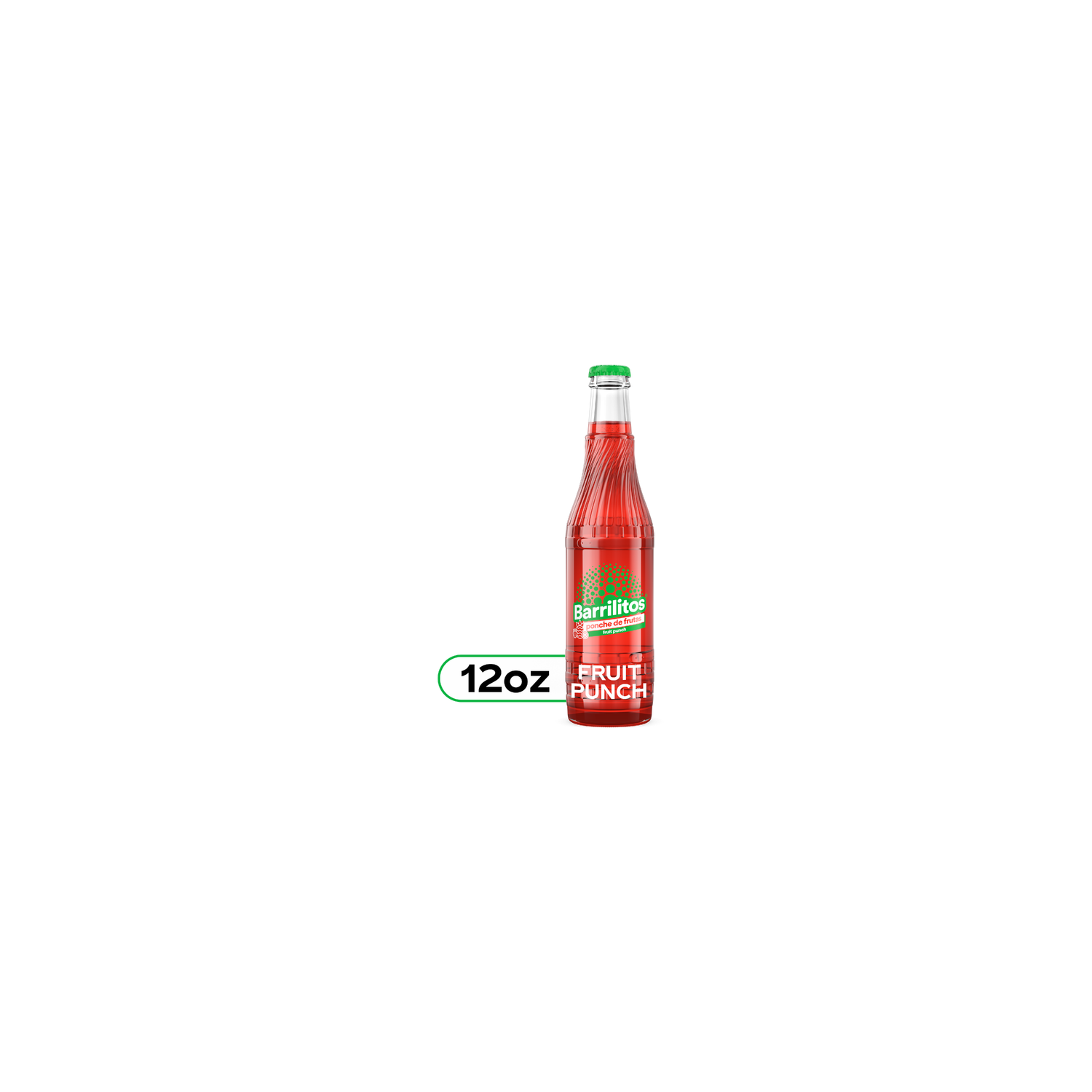 Barrilitos Fruit Punch Soda Glass Bottle - 12 Fluid Ounce Image 1 of 4