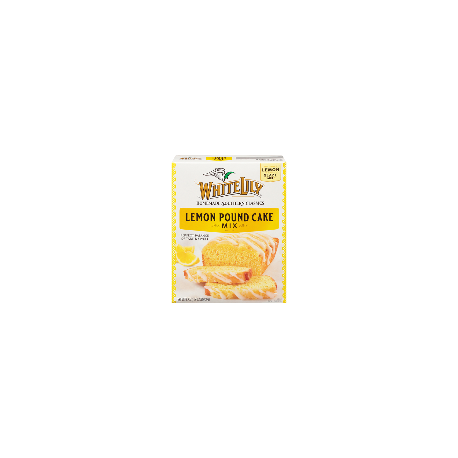Whitelily Includes Lemon Flavored Glaze Mix Homemade Southern Classic Pound  Cake - 16.2 Ounce - Brookshire's