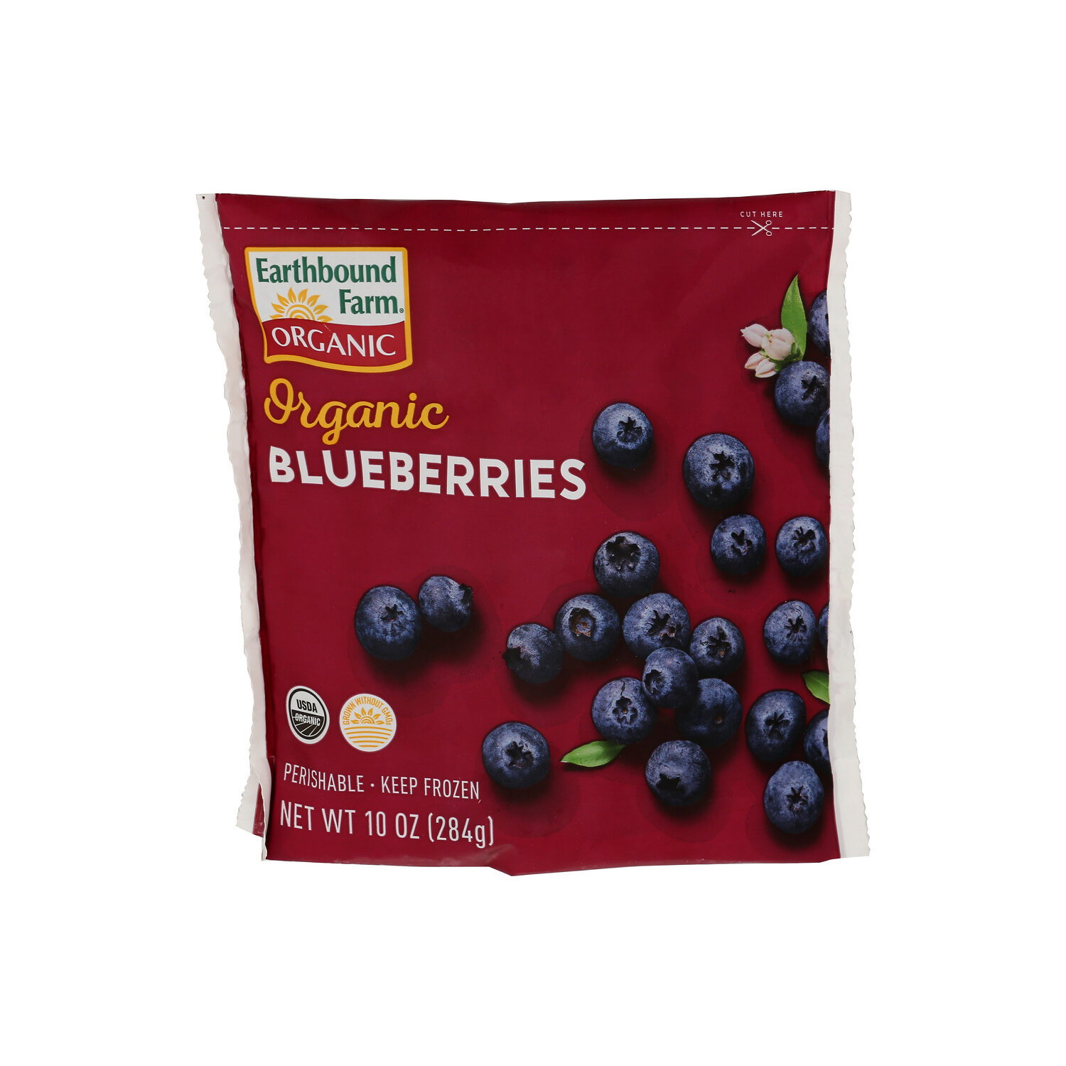 Earthbound Farm Frozen Organic Blueberries - 10 Ounce - Brookshire's