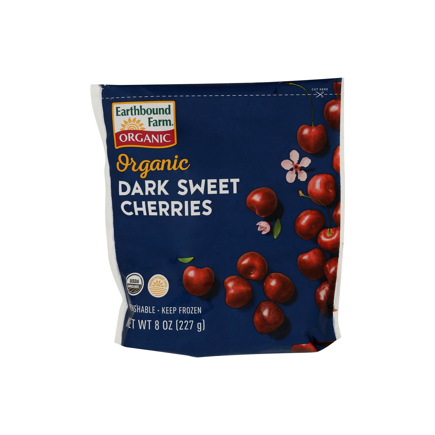果物 211 TOSHI Earthbound Farm Frozen Organic Dark Sweet Cherries - 8 Ounce