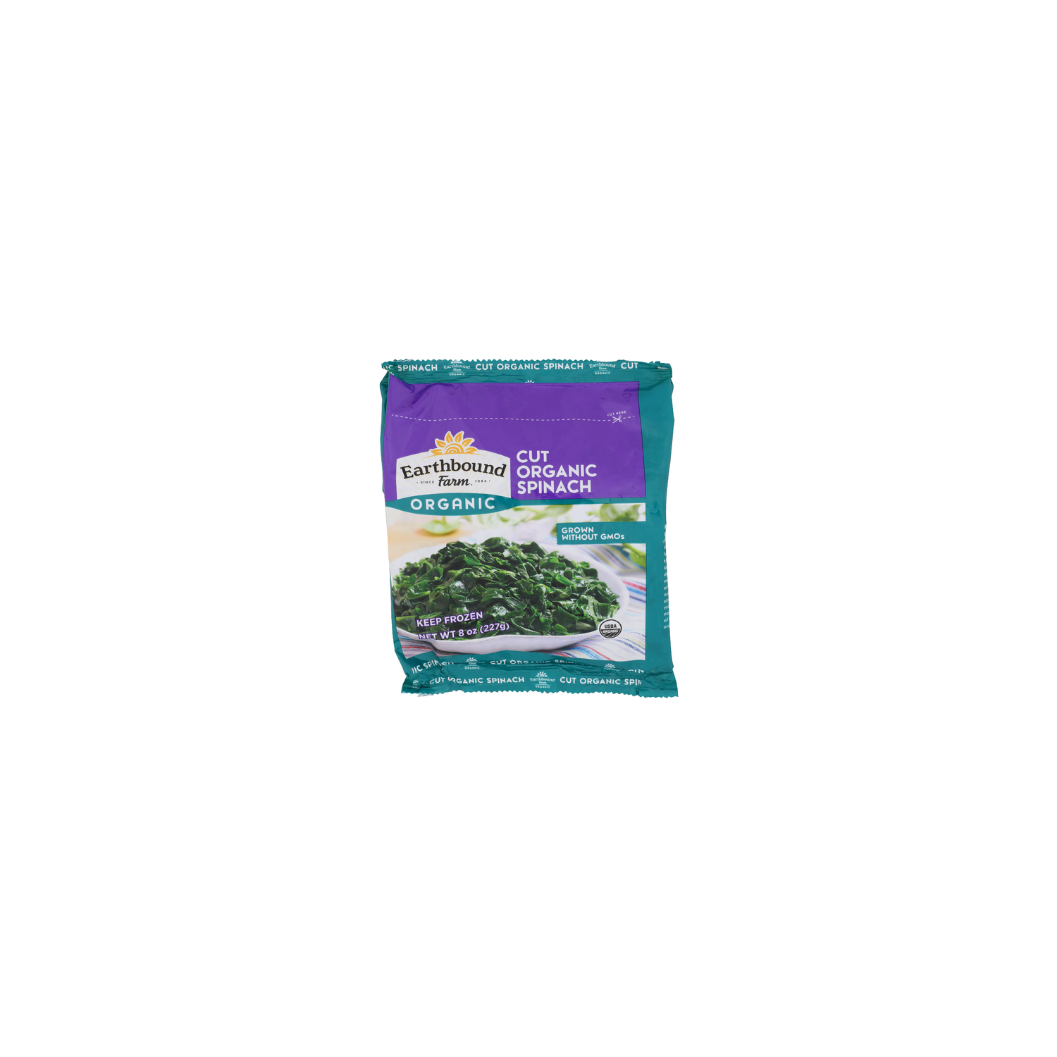 Earthbound Farm Cut Organic Spinach - 8 Ounce Image 1 of 4
