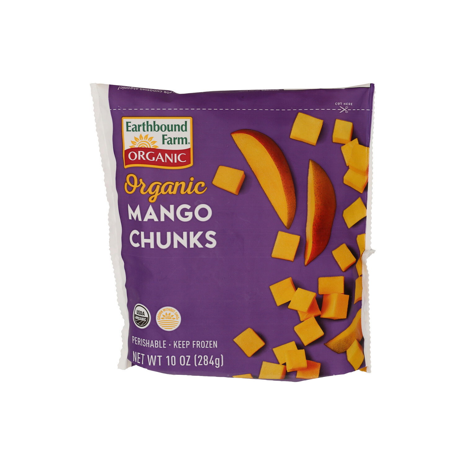 Earthbound Farm Frozen Organic Mango Chunks - 10 Ounce Image 1 of 4