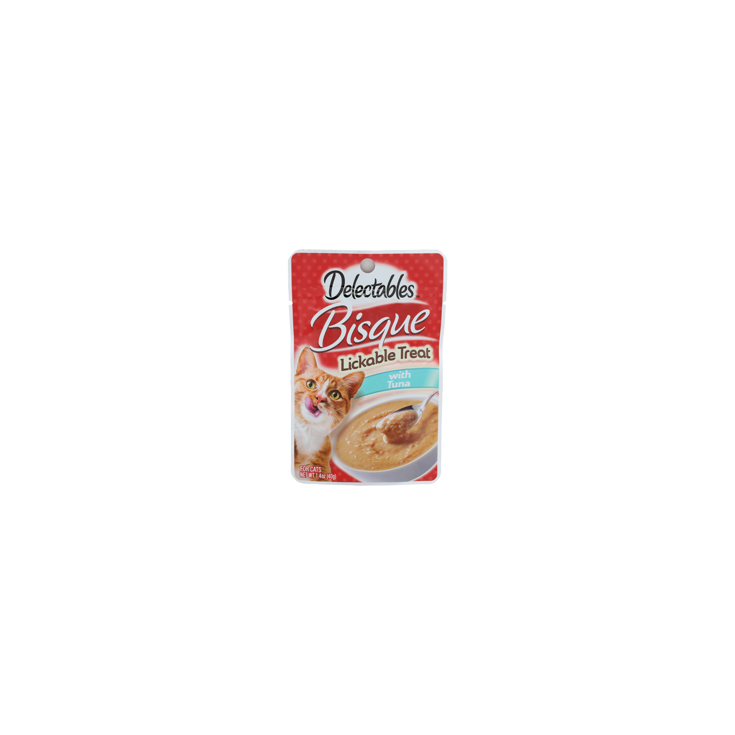 Delectables Bisque With Tuna For Cats Bisque Lickable Treat - 1.4 Ounce Image 1 of 4