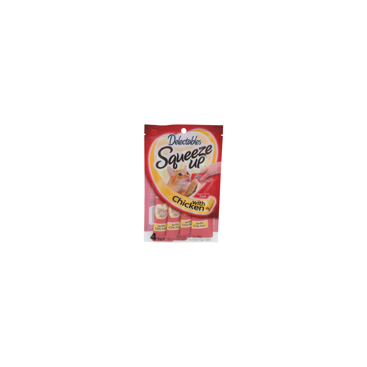 Delectables Squeeze Up With Chicken Treats For Cats - 0.5 Ounce - 4 Count Image 1 of 4
