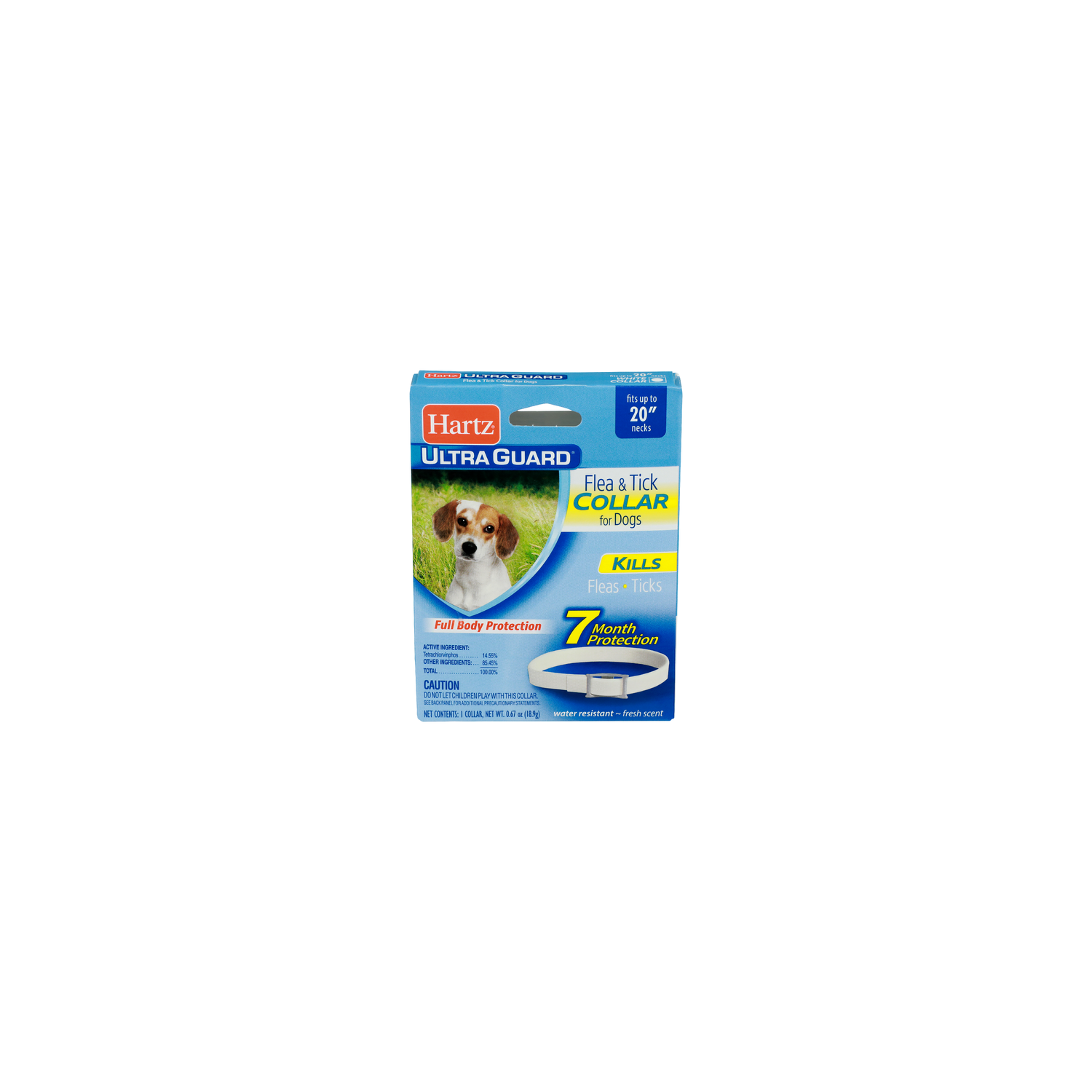 Hartz Ultra Guard Fresh Scent Ultra Guard Flea & Tick Collar For Dogs - 0.67 Ounce Image 1 of 3