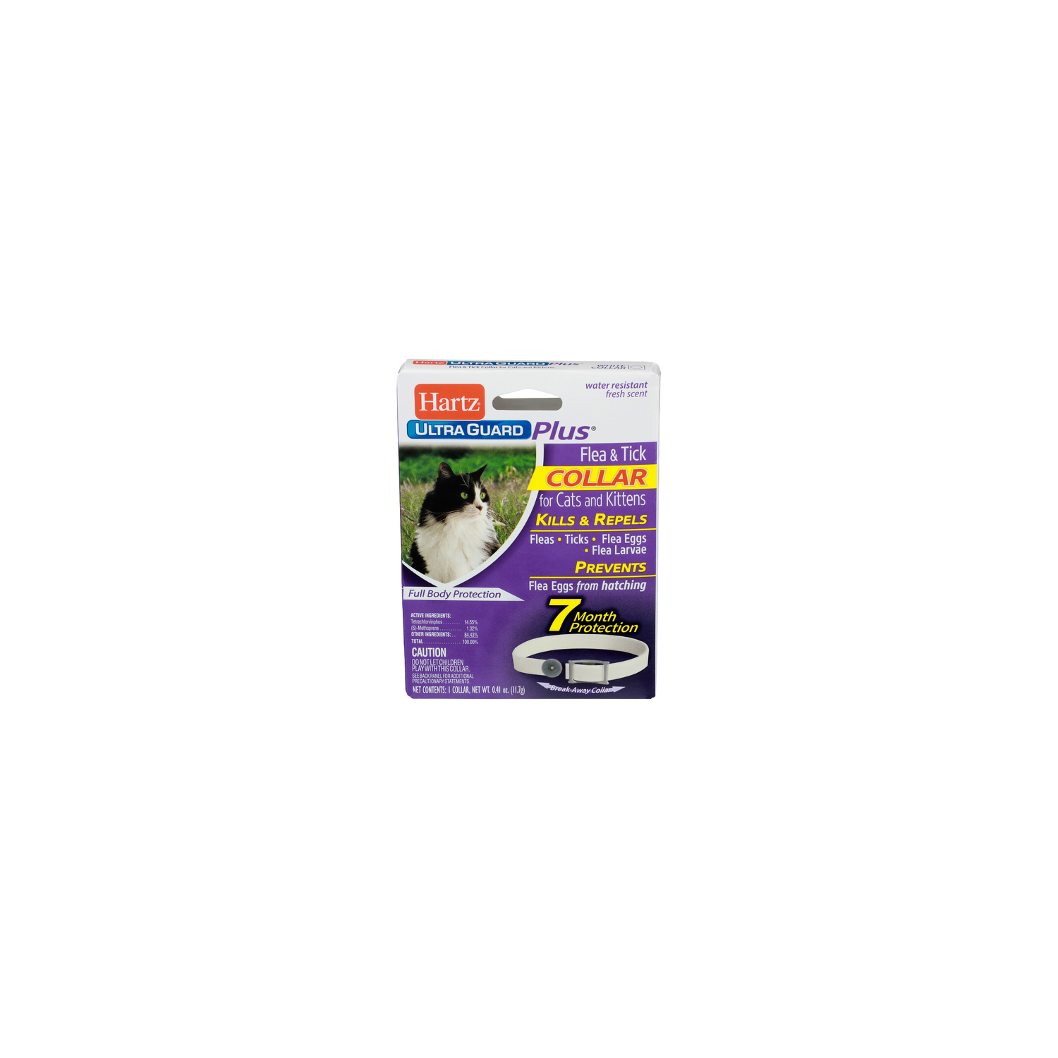 Hartz Ultra Guard Plus Fresh Scent Flea & Tick Collar - 0.41 Ounce Image 1 of 3
