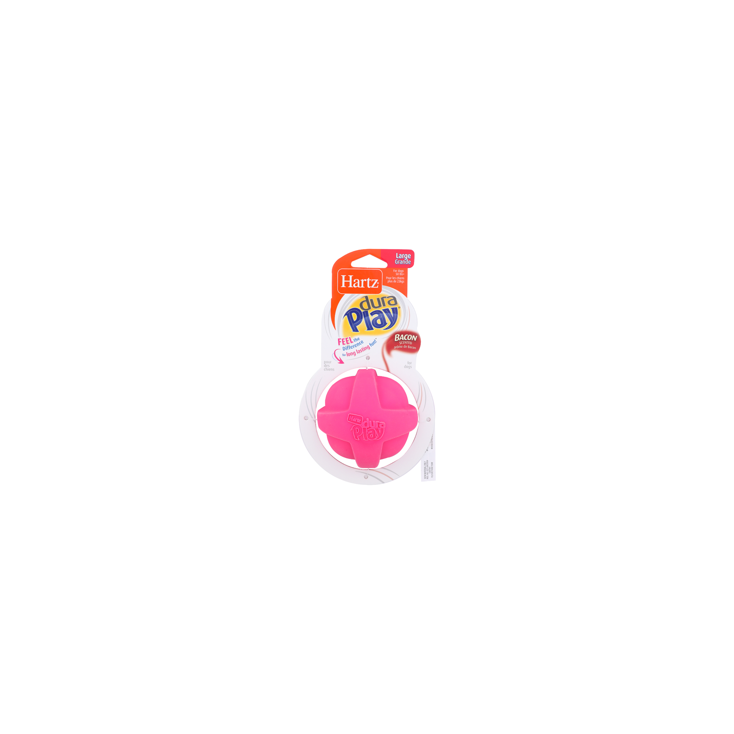 Hartz Dura Play Bacon Scented Large Ball - 1 Each Image 1 of 2