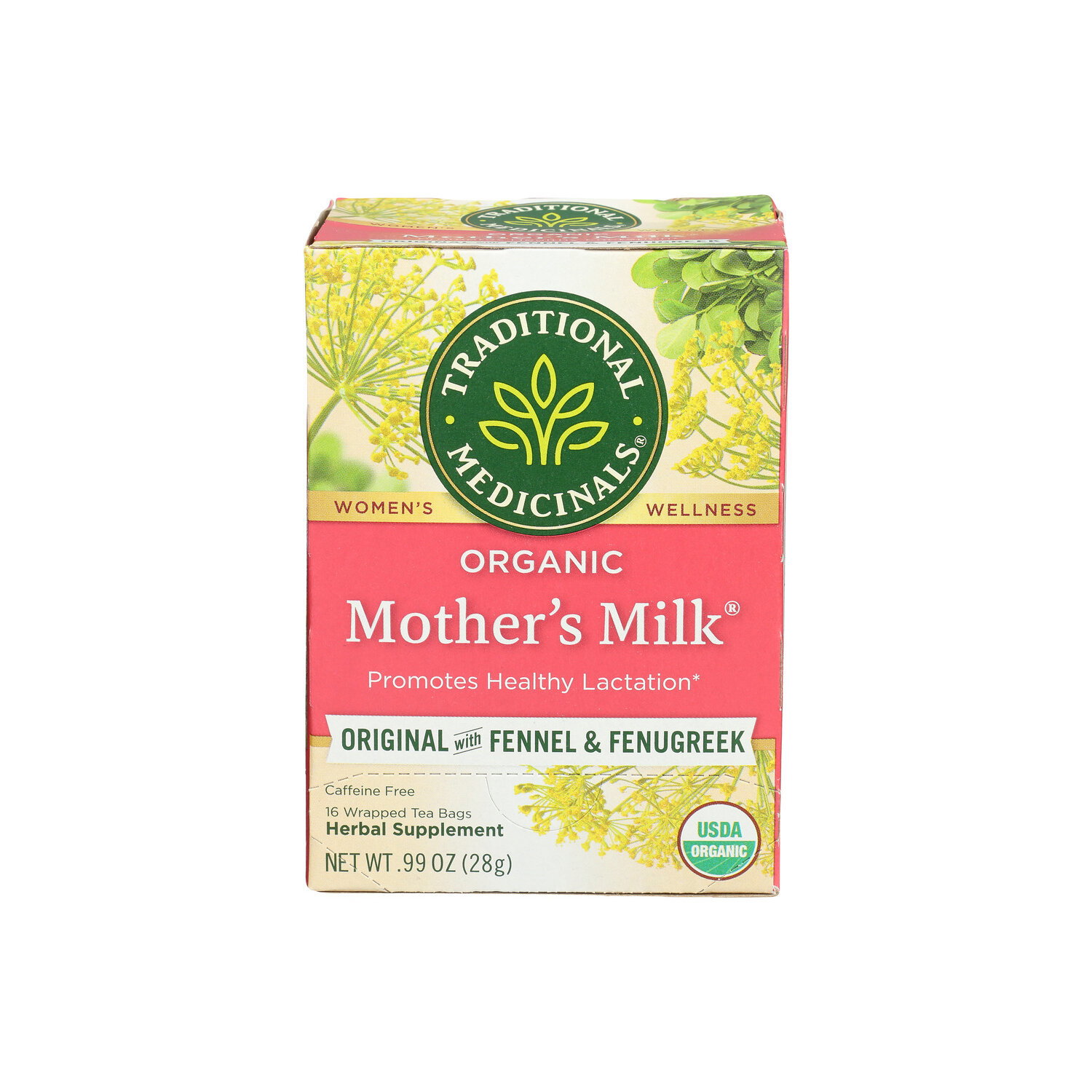 Traditional Medicinals Bagged Tea Mother's Milk - 0.062 Ounce - 16 Count Image 1 of 3