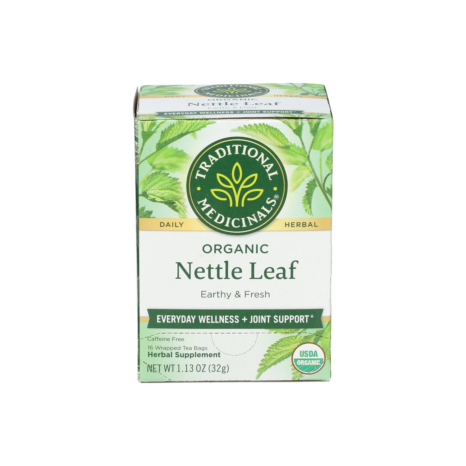 Traditional Medicinals Nettle Bagged Tea Leaf Caffeine Free - 0.071 Ounce - 16 Count Image 1 of 2
