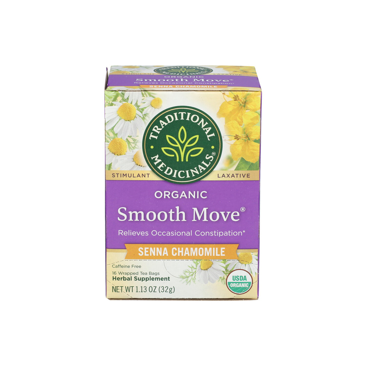 Traditional Medicinals Chamomile Laxative Tea - 0.071 Ounce - 16 Count Image 1 of 3