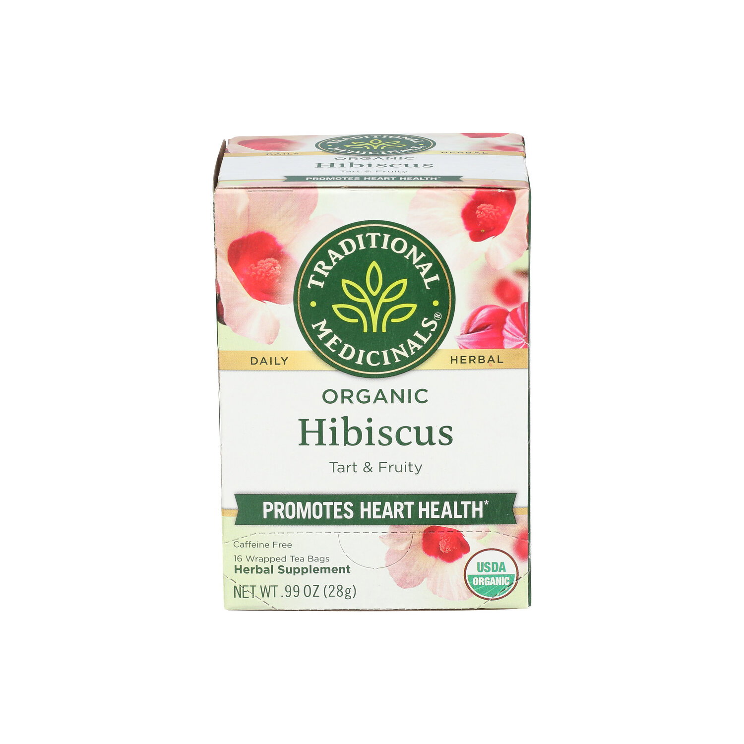 Traditional Medicinals Hibiscus Bagged Tea - 0.062 Ounce - 16 Count Image 1 of 3