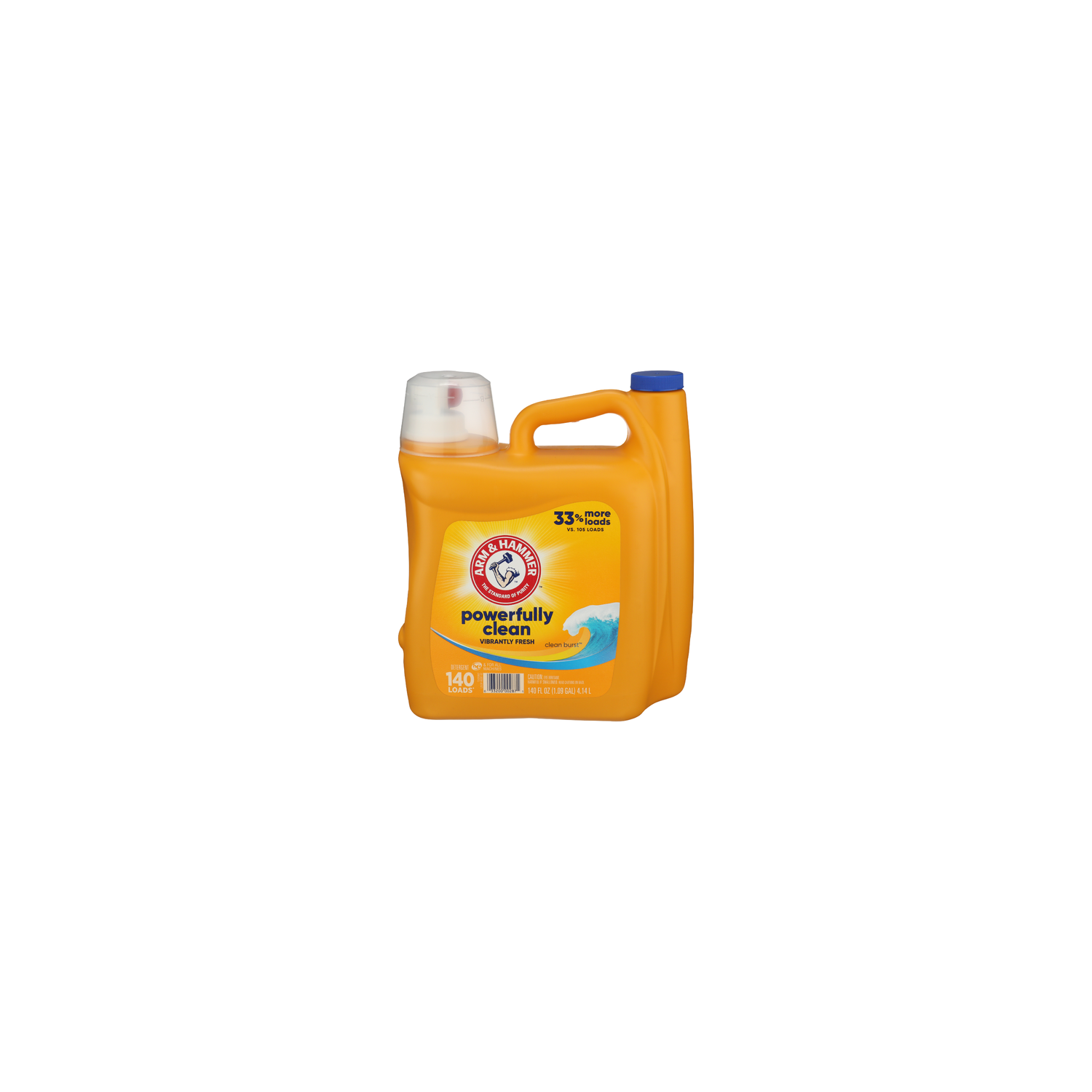 ARM & HAMMER Liquid Laundry Detergent Clean Burst - 140 Fluid Ounce Image 1 of 3
