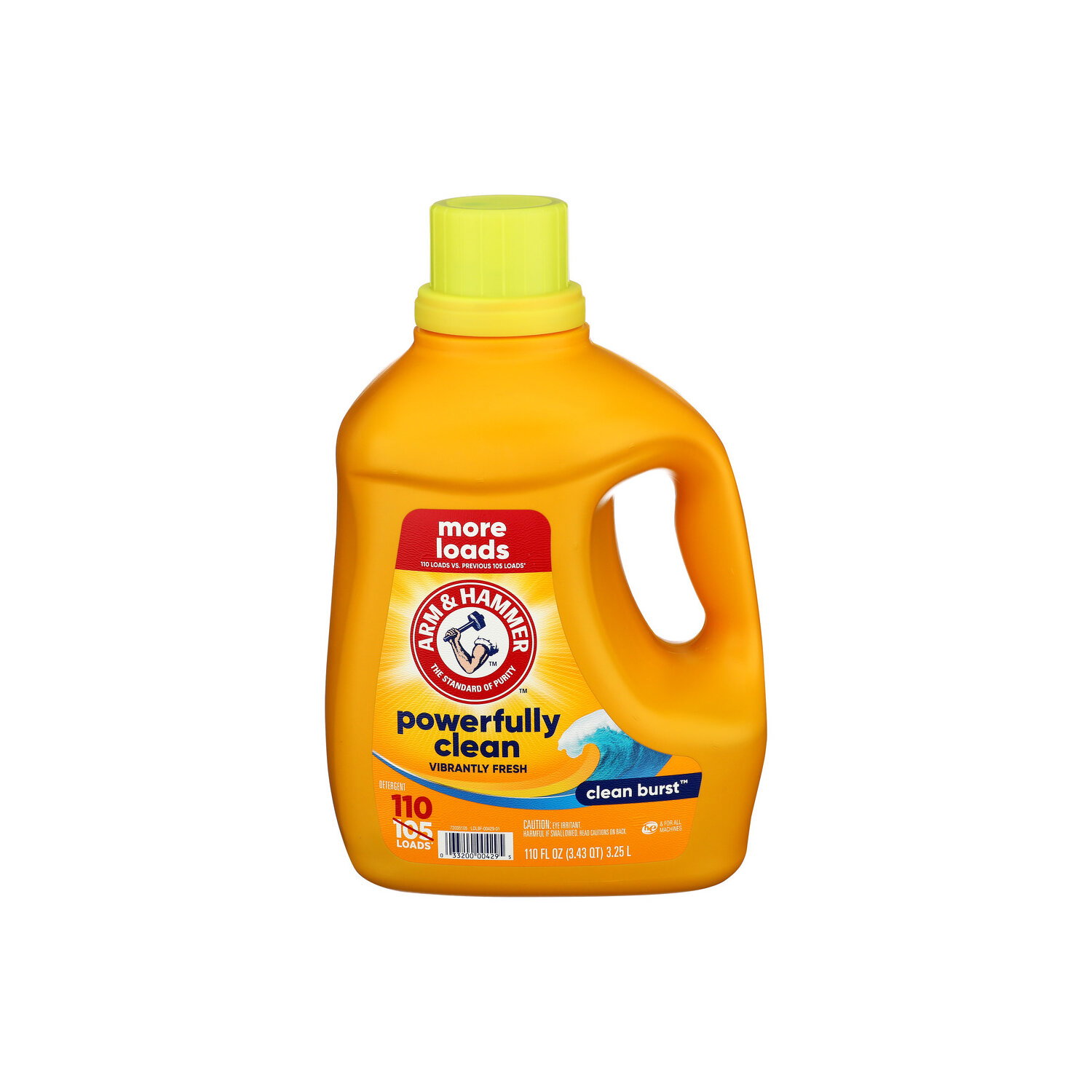 ARM & HAMMER Liquid Laundry Detergent Clean Burst - 110 Fluid Ounce Image 1 of 3