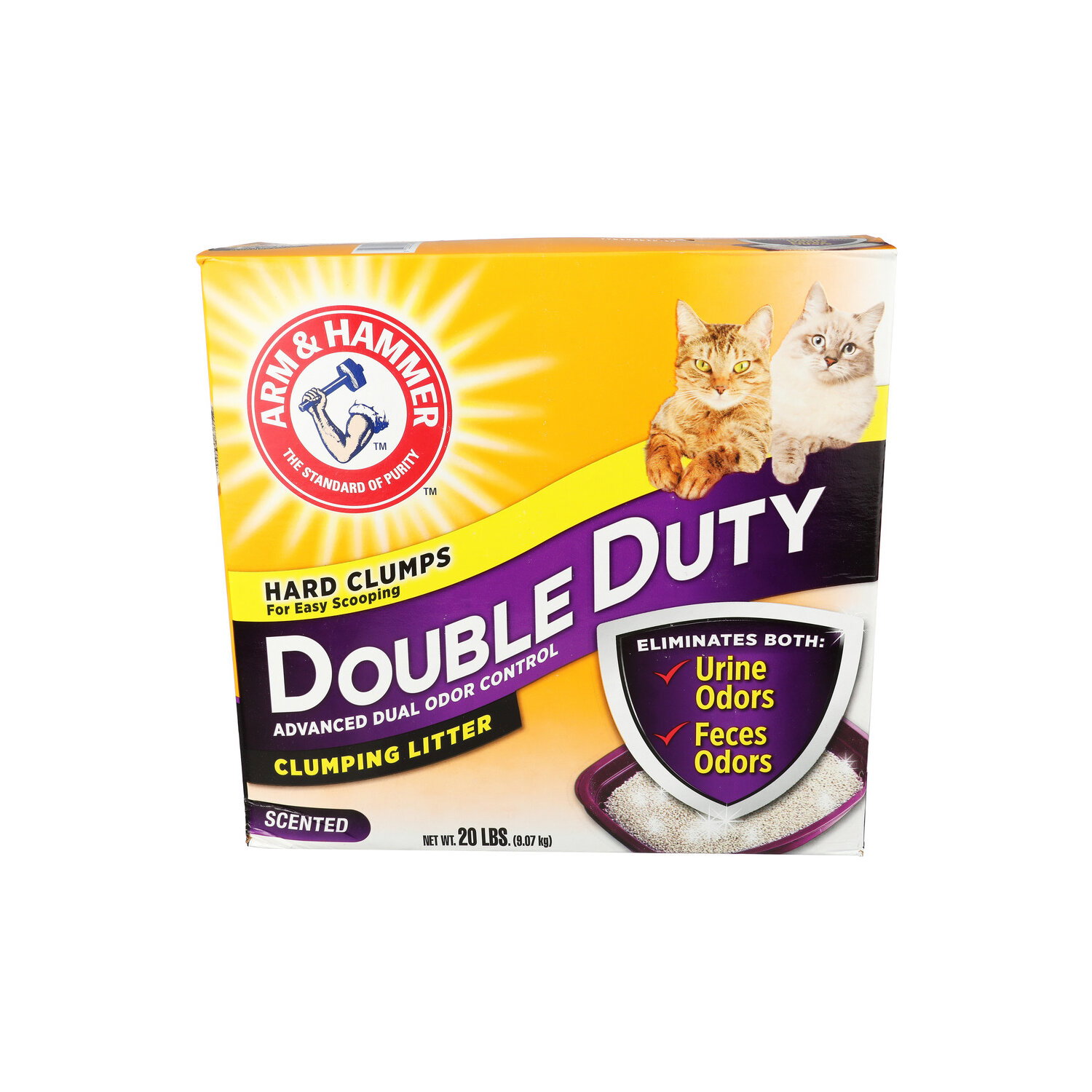 ARM & HAMMER Double Duty Cat Litter - 20 Pound Image 1 of 2