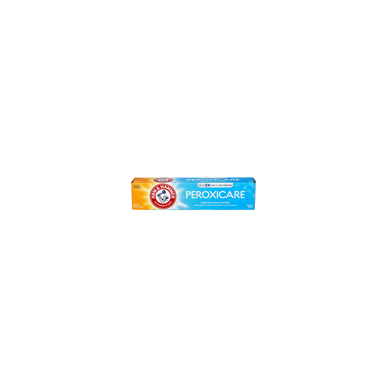 Arm & Hammer Clear Mint Peroxicare Fluoride Anticavity Toothpaste - 6 Ounce Image 1 of 2