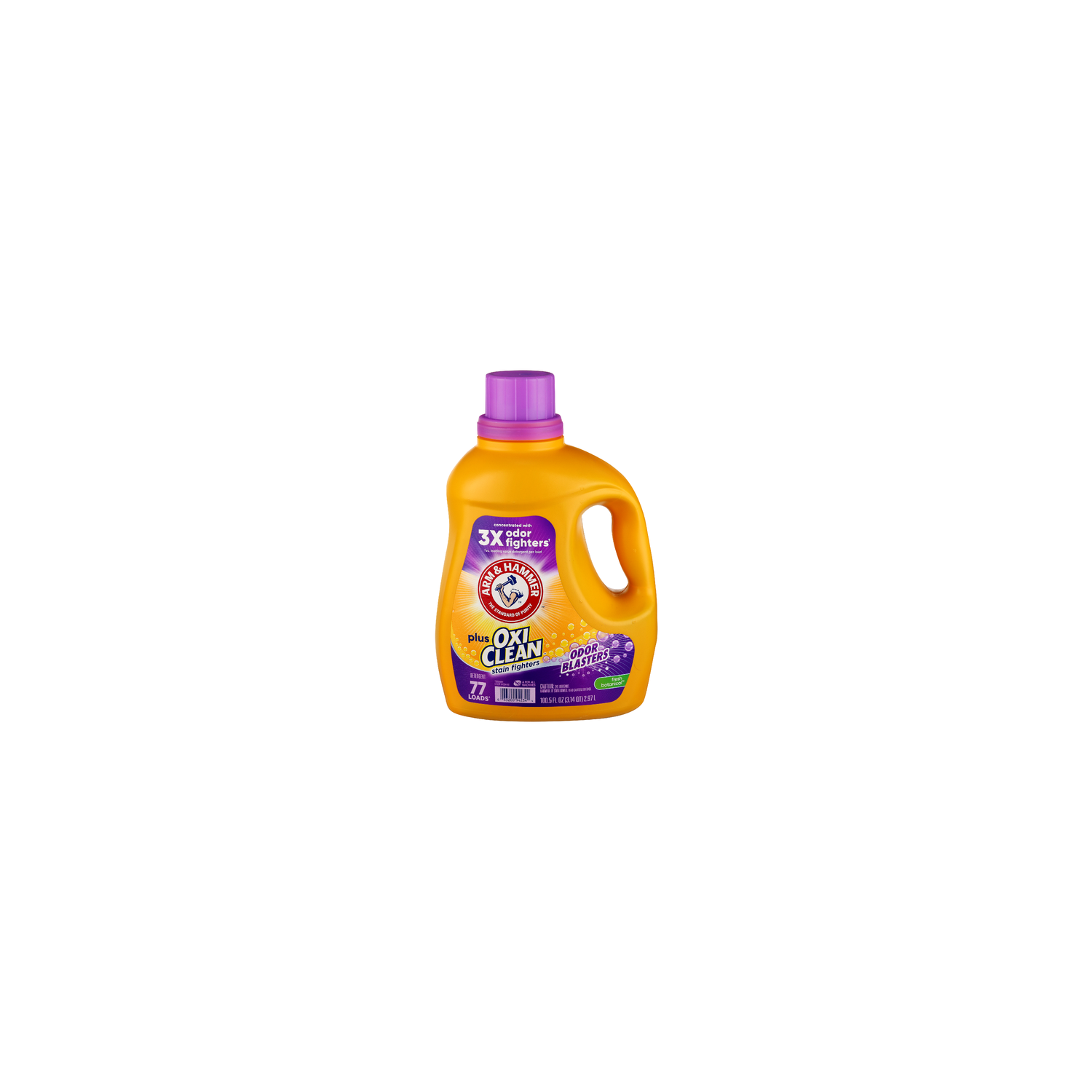 ARM & HAMMER Fresh Botanical Liquid Laundry Detergent Plus Oxiclean Odor Blasters - 100.5 Fluid Ounce Image 1 of 3