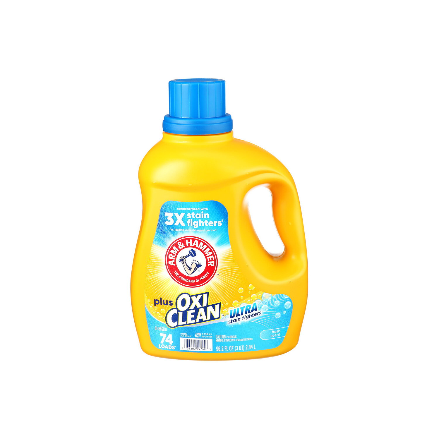 ARM & HAMMER Liquid Laundry Detergent Plus Oxiclean Fresh Scent - 96.2 Fluid Ounce Image 1 of 3