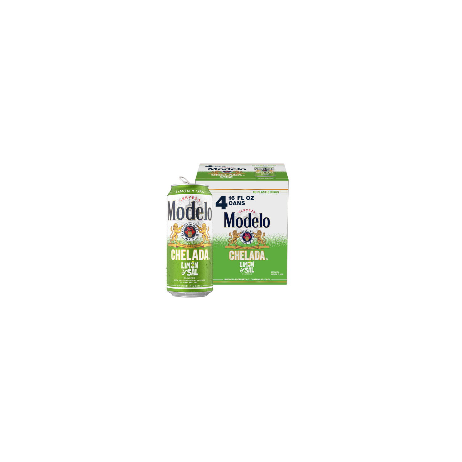 Modelo Chelada Limón Sal Mexican Import Flavored Beer - 64 Fluid Ounce