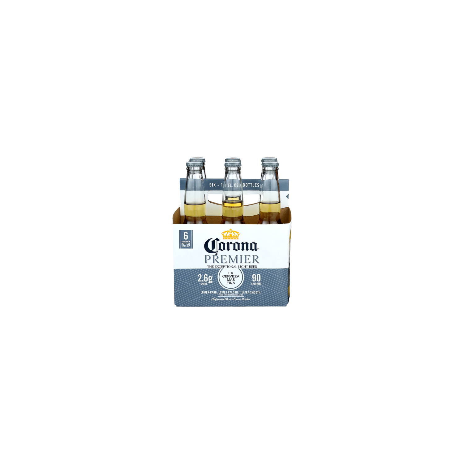 Corona Premier The Exceptional Light Beer - 12 Fluid Ounce - 6 Count Image 1 of 2