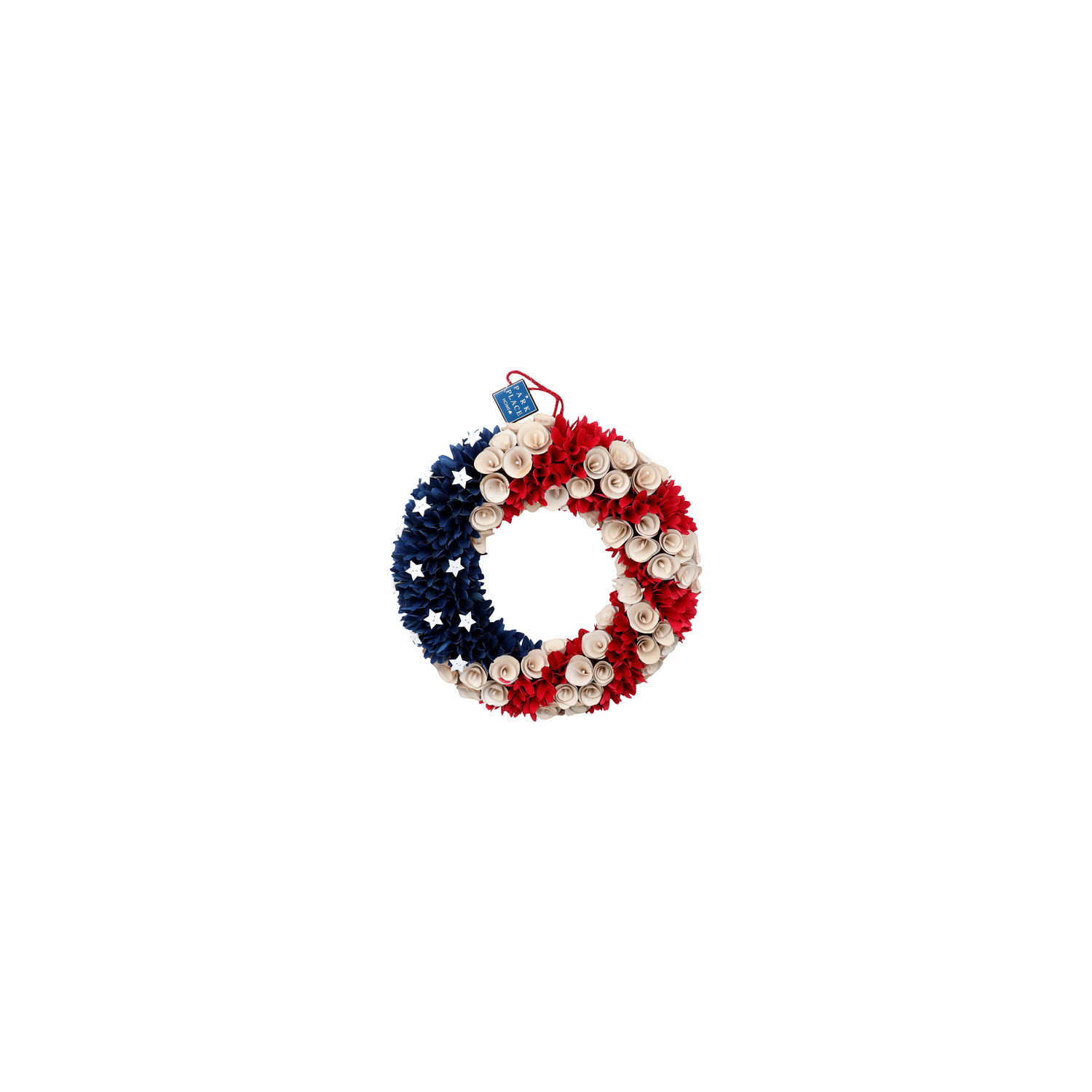 Park Place Home American Red White & Blue Wreath - 1 Each Image 1 of 2