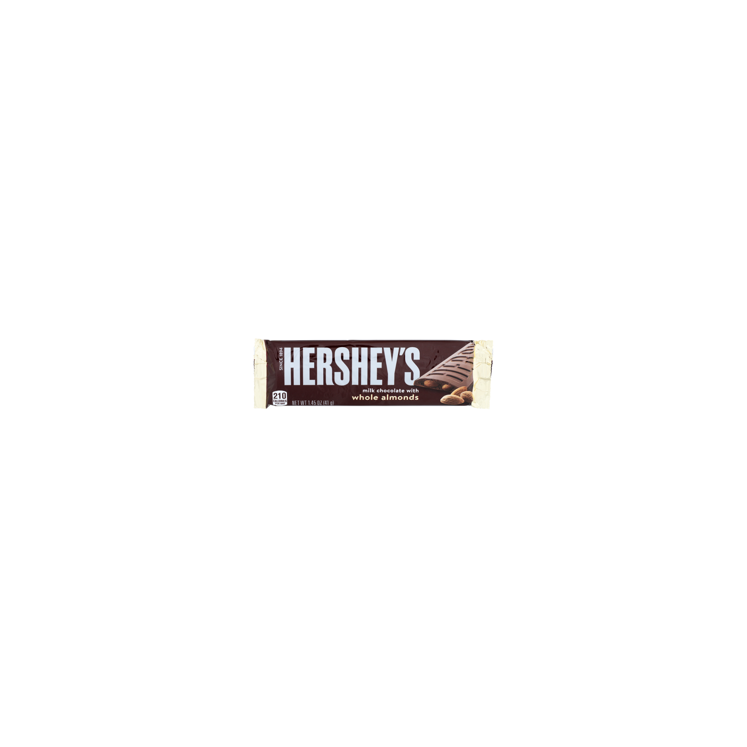 Hershey's Milk Chocolate With Whole Almonds - 1.45 Ounce Image 1 of 4