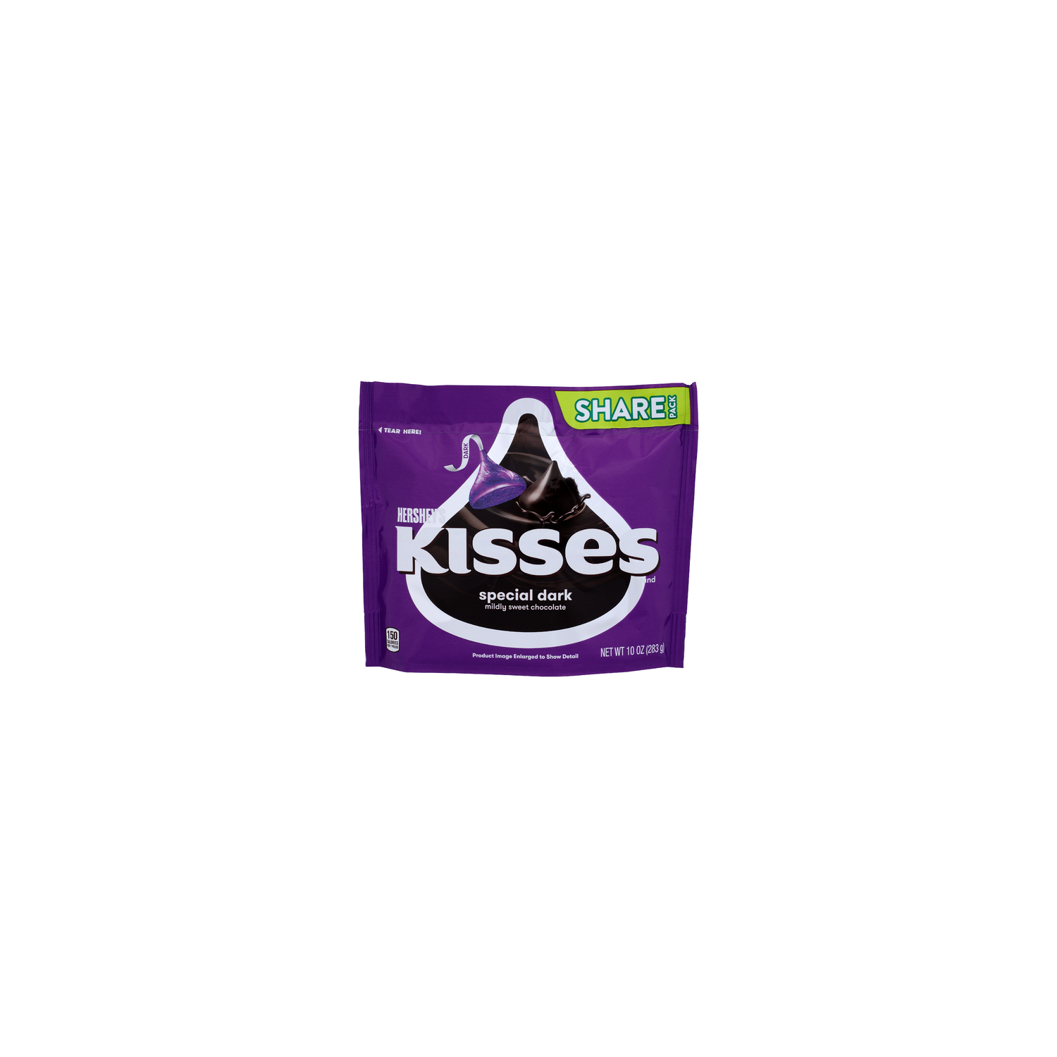 Hershey's Kisses Brand Special Dark Mildly Sweet Chocolate - 10 Ounce Image 1 of 4