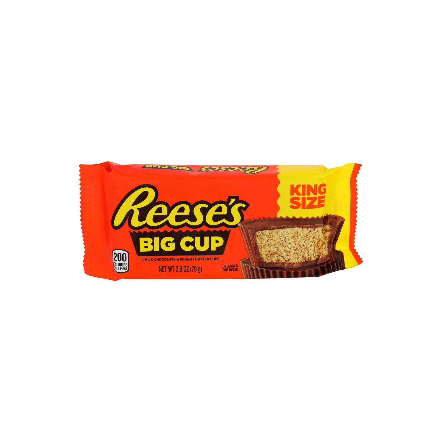 REESE's Milk Chocolate & Peanut Butter Cup King Size Big - 2.8 Ounce Image 1 of 4