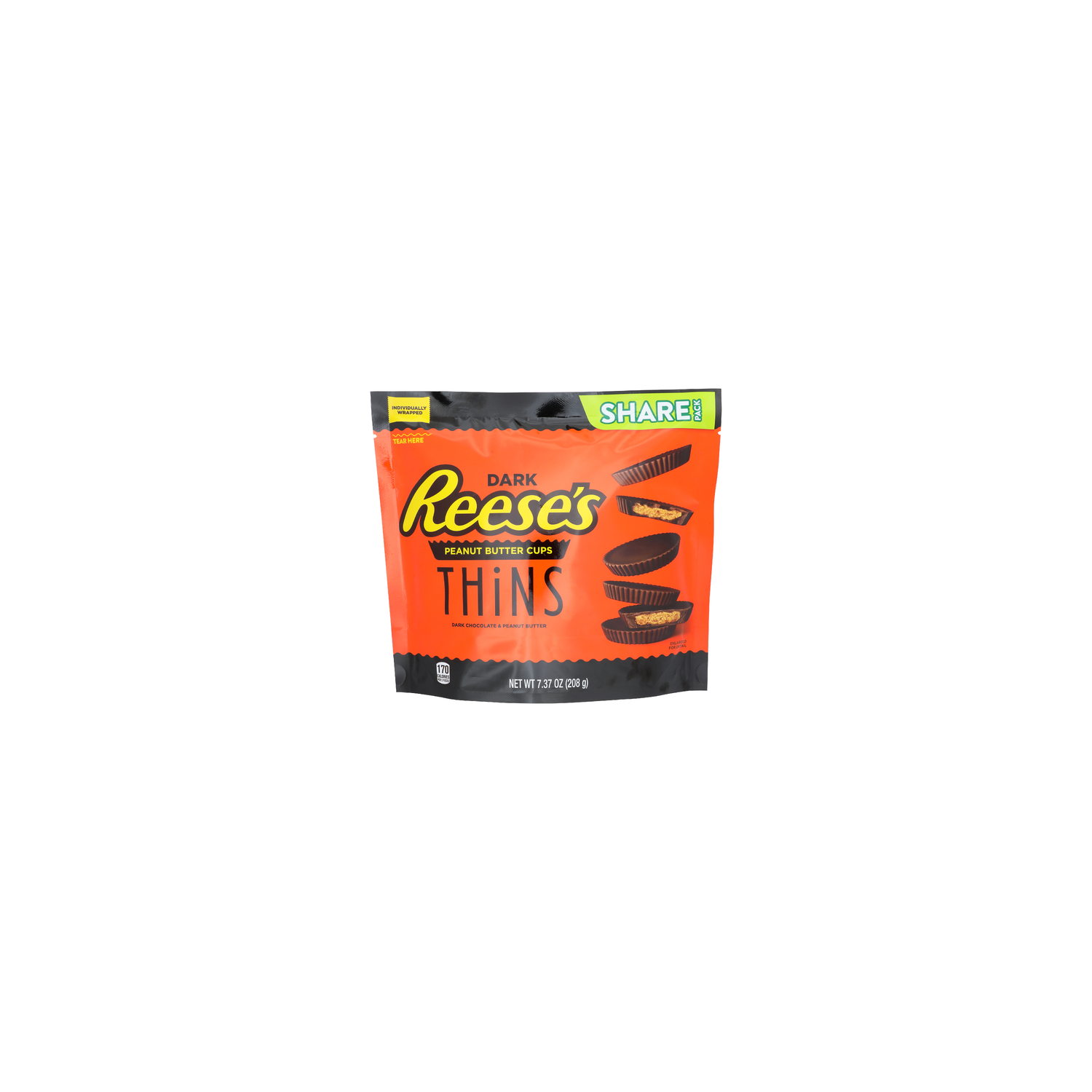 Reese's THiNS Share Pack Dark Chocolate Peanut Butter Cups - 7.37 Ounce Image 1 of 4