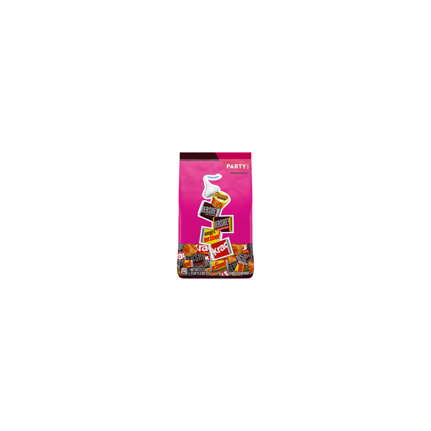 HERSHEY'S & Reese's Miniatures Assorted Chocolate Candy - 27.2 Ounce