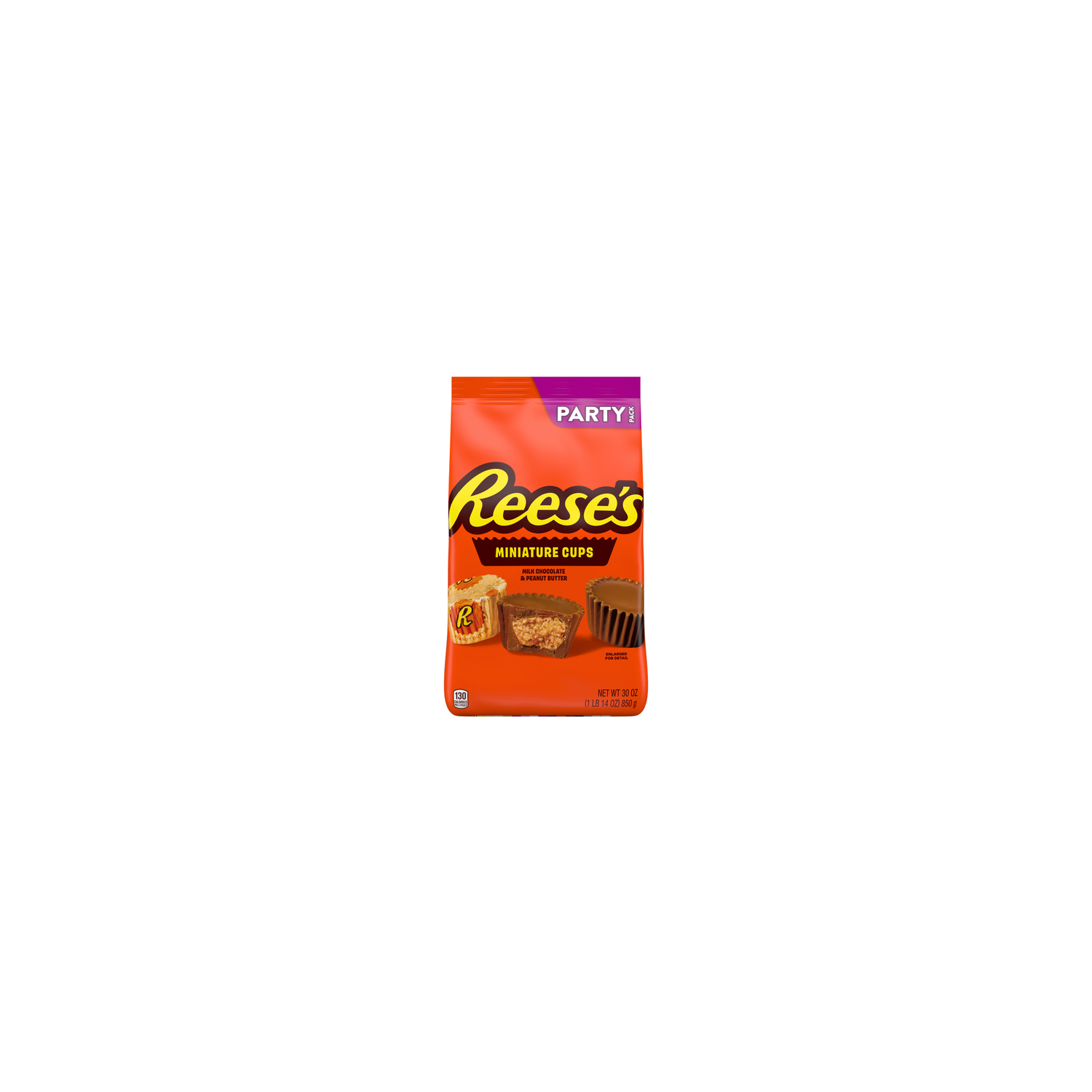 Reese's Party Pack Miniatures Peanut Butter Cups - 30 Ounce