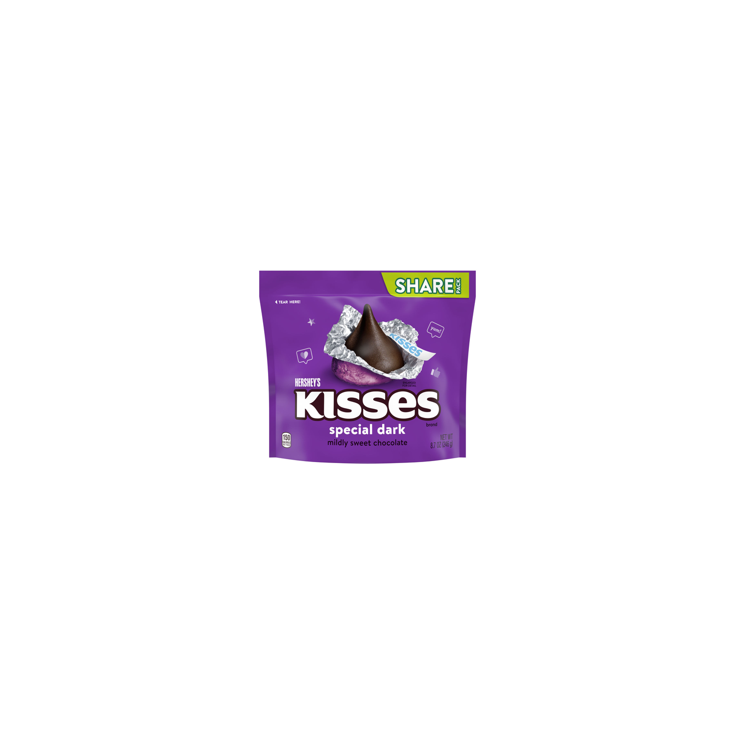 HERSHEY'S Special Dark Kisses - 8.7 Ounce