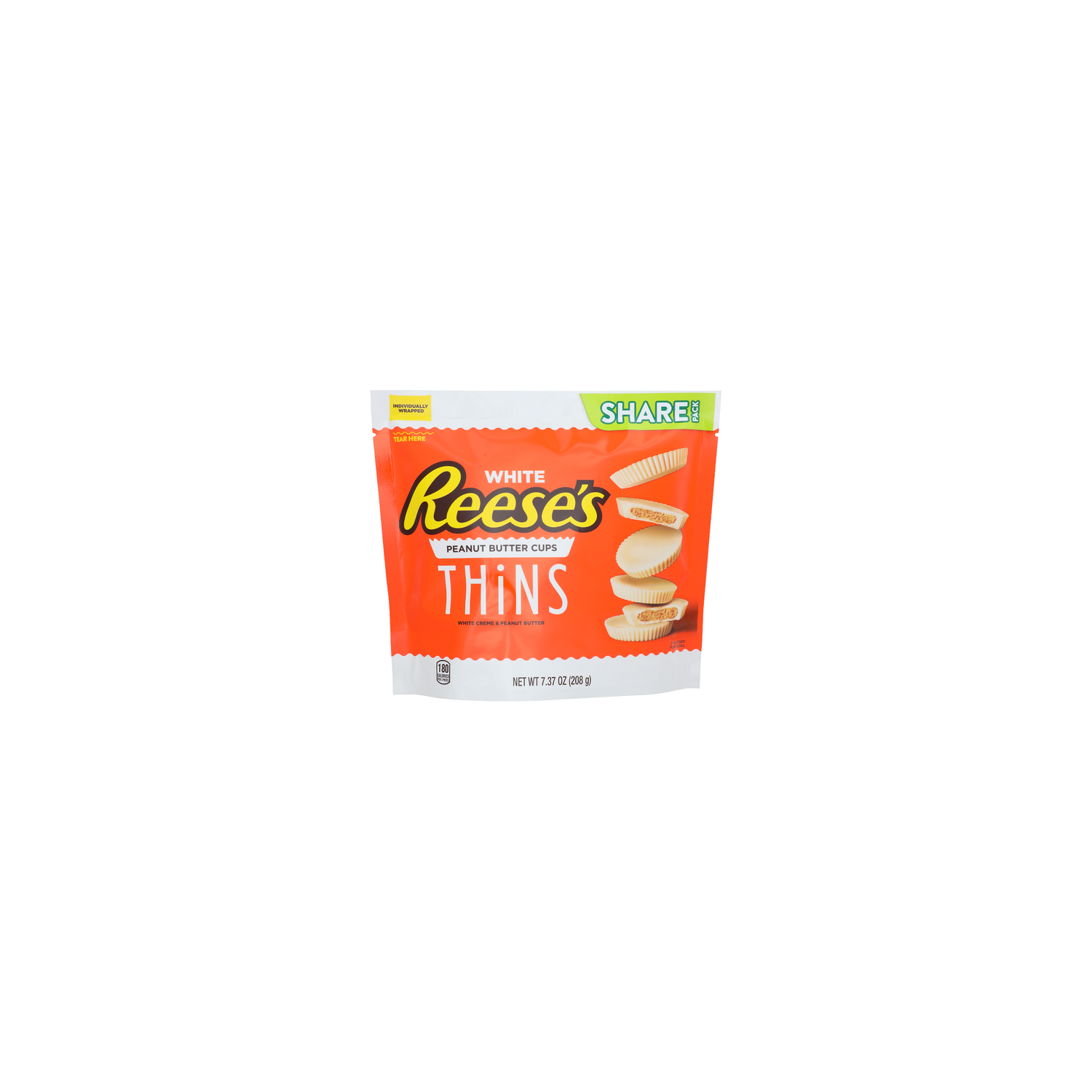 REESE's White Creme & Peanut Butter Thins Cups Bag - 7.37 Ounce Image 1 of 4