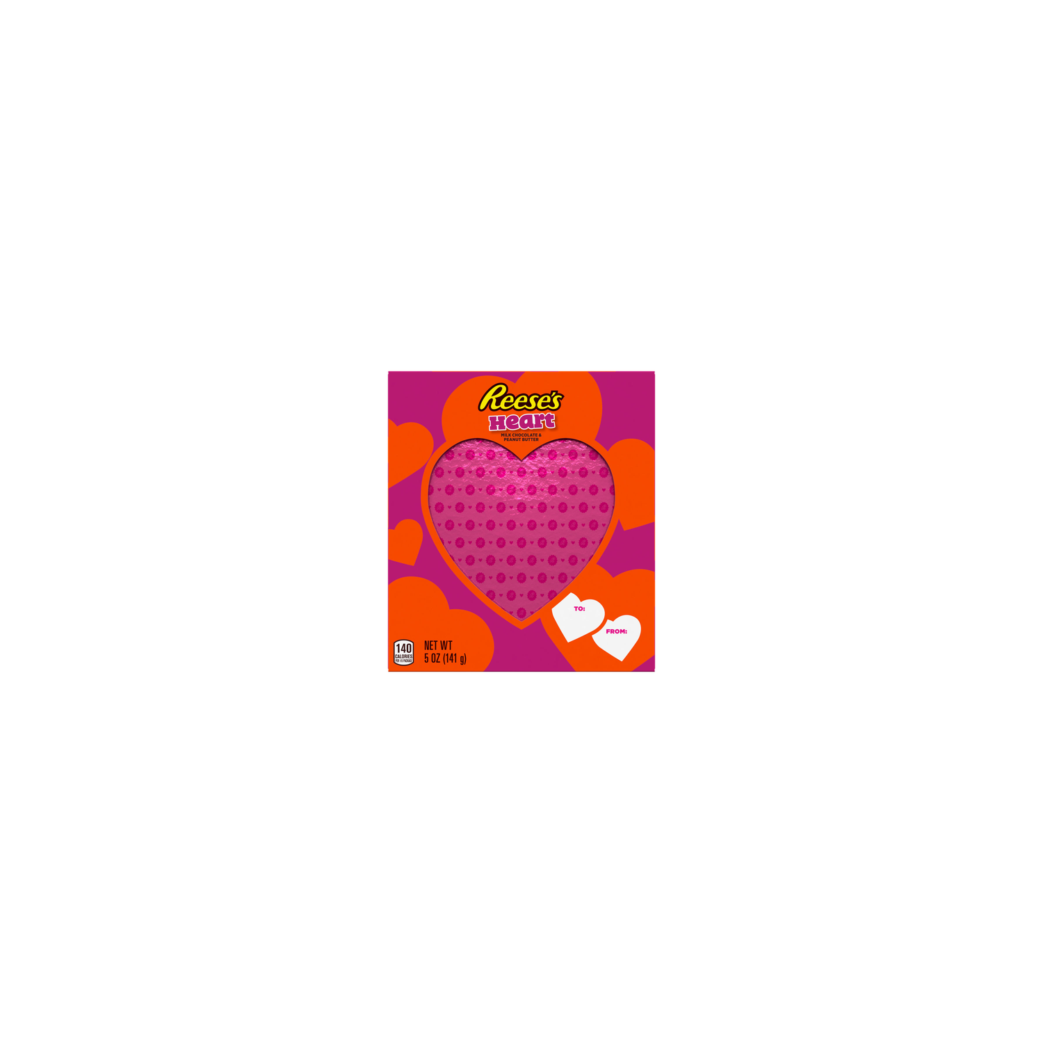 Reese's Milk Chocolate Peanut Butter Heart - 5 Ounce