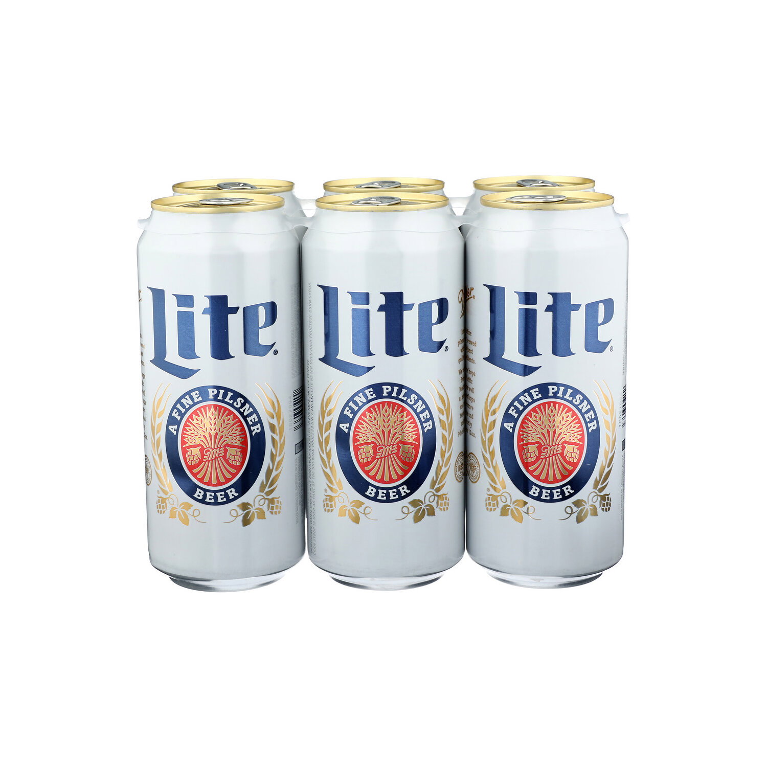 Miller Lite Beer - 16 Fluid Ounce - 6 Count Image 1 of 4