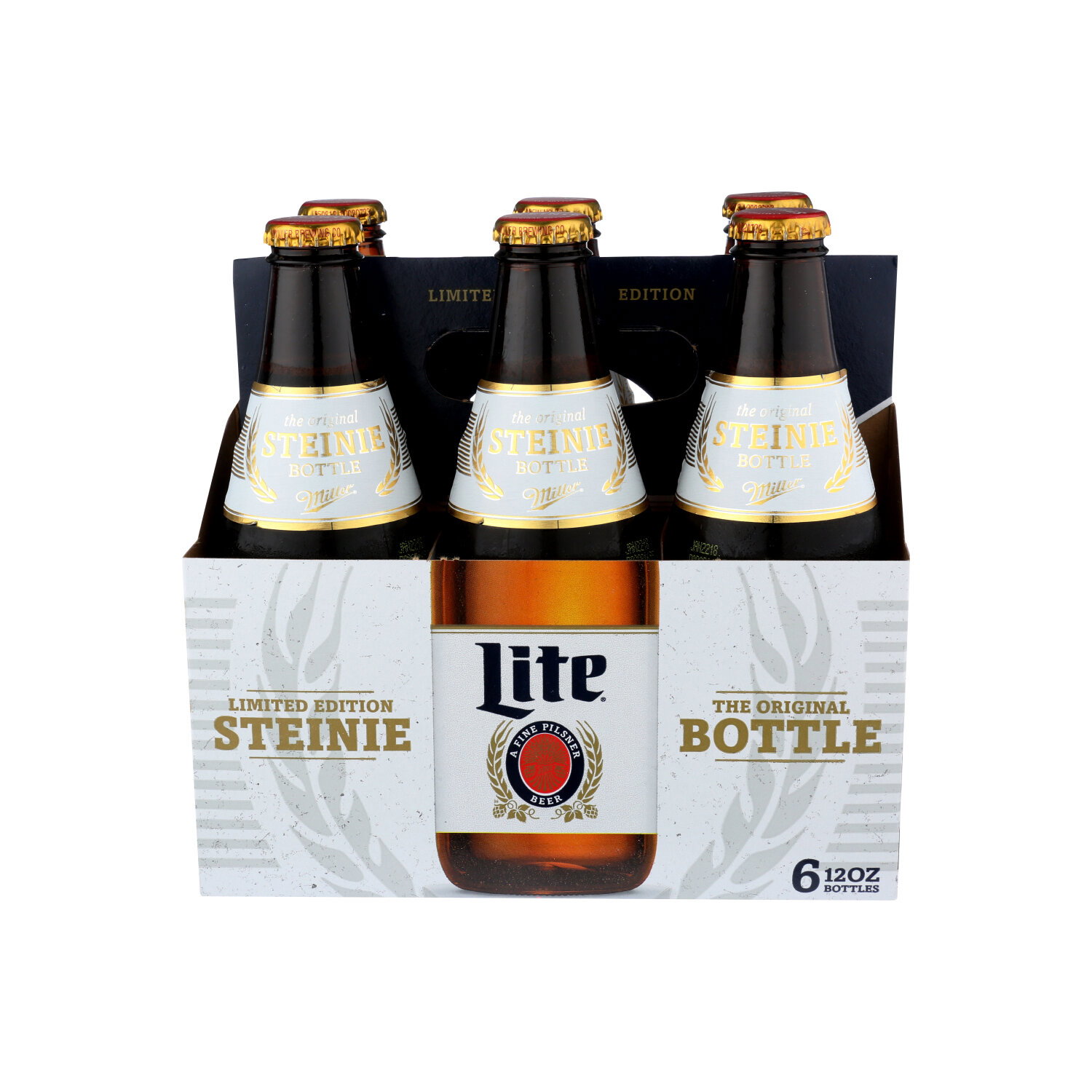 Miller Lite 6 Pk Bottles - 12 Ounce - 6 Count Image 1 of 2