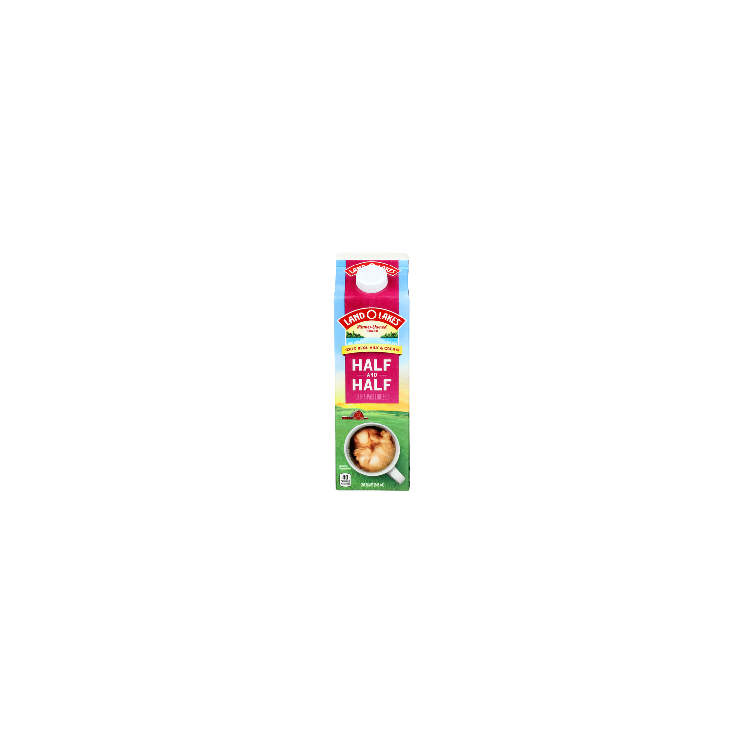 Land O Lakes Half and Half - 1 Quart Image 1 of 4