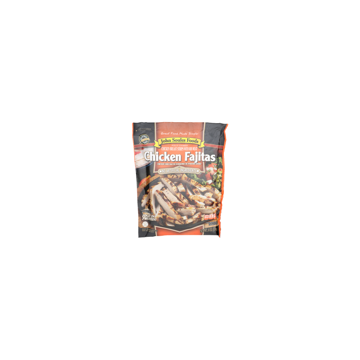 John Soules Foods Chicken Fajitas - 6 Ounce Image 1 of 4