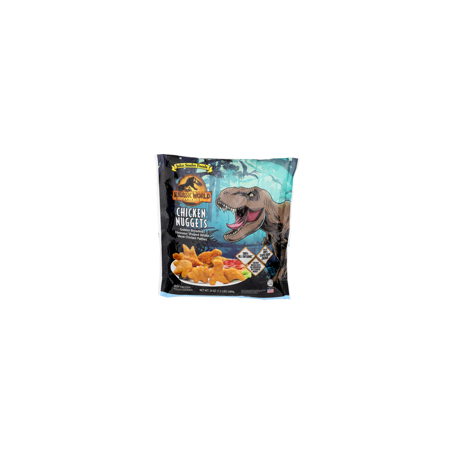 John Soules Foods Jurassic World Dominion Chicken Nuggets - 24 Ounce Image 1 of 4