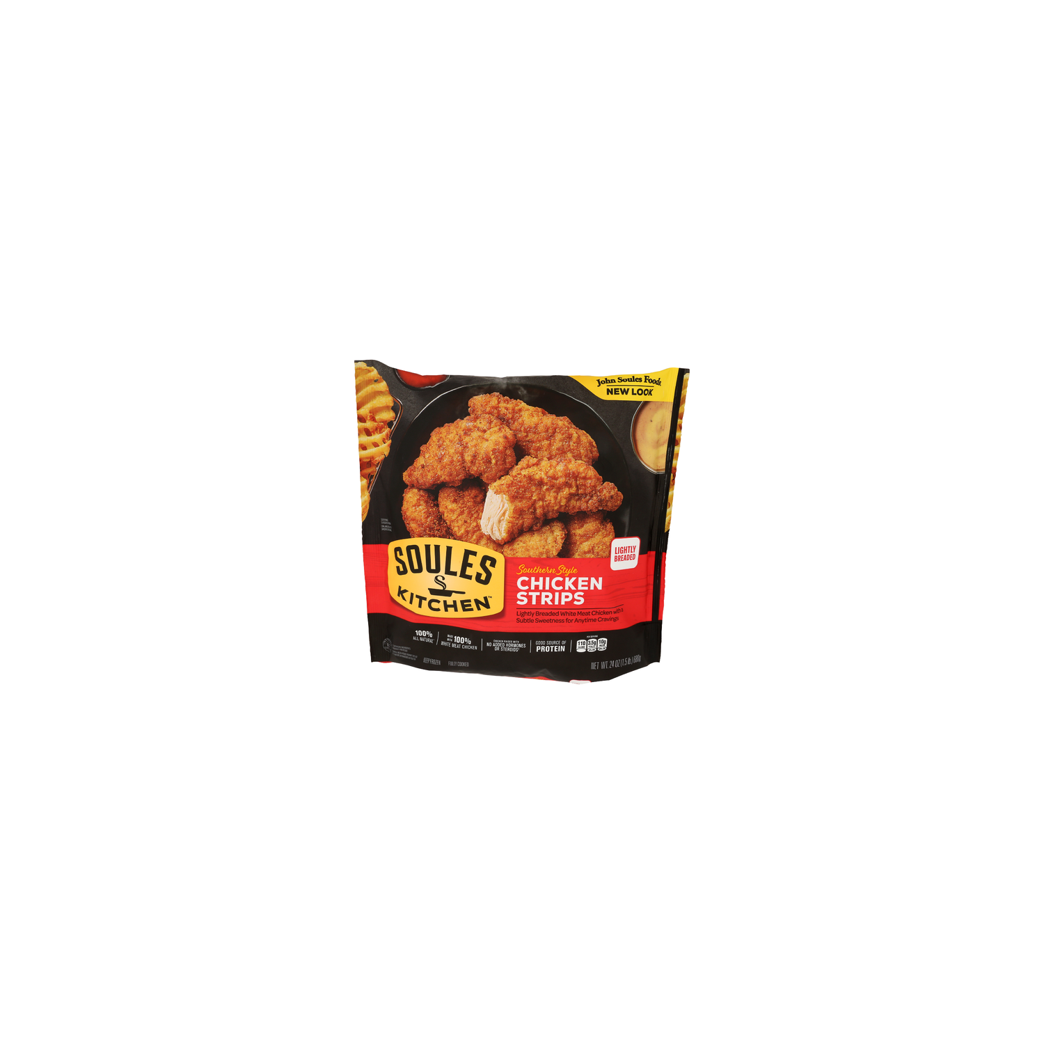 John Soules Foods Southern Style Lightly Breaded Chicken Breast With Rib Meat - 24 Ounce Image 1 of 4