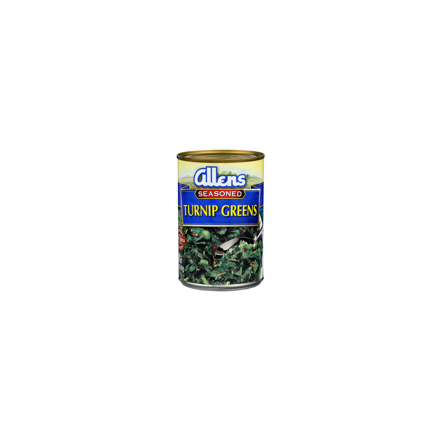 Allens Seasoned Turnip Greens - 14.5 Ounce Image 1 of 4