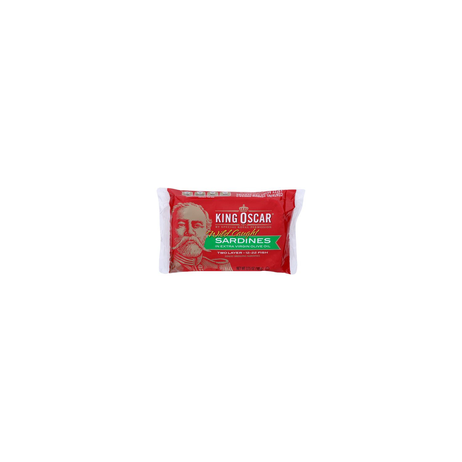 King Oscar In Extra Virgin Olive Oil Sardines - 3.75 Ounce Image 1 of 4