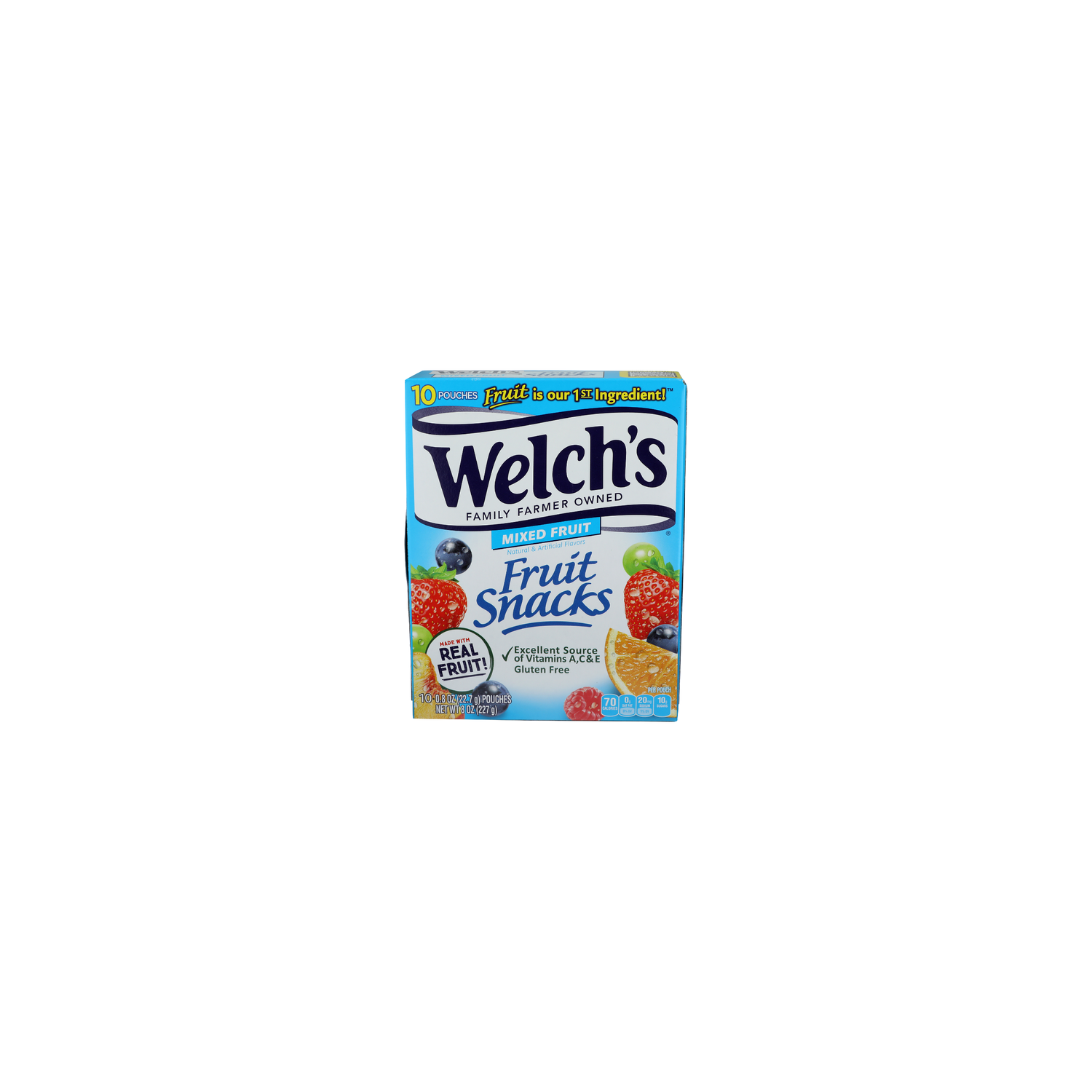 Welch's Mixed Fruit Fruit Snacks - 0.8 Ounce - 10 Count Image 1 of 4